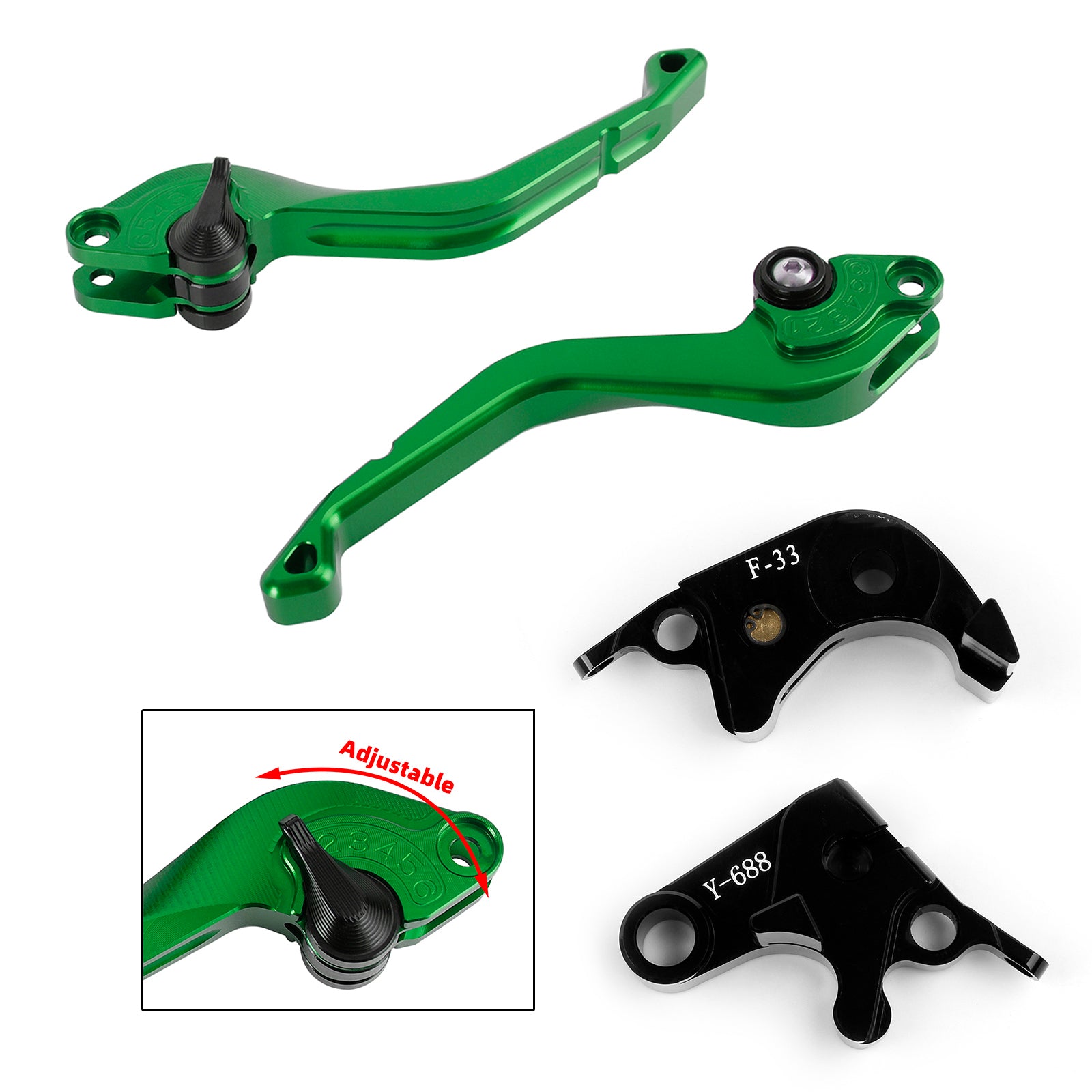 CNC Short Clutch Brake Lever fit for Honda CBR600RR 07-17 CBR1000RR 08-16