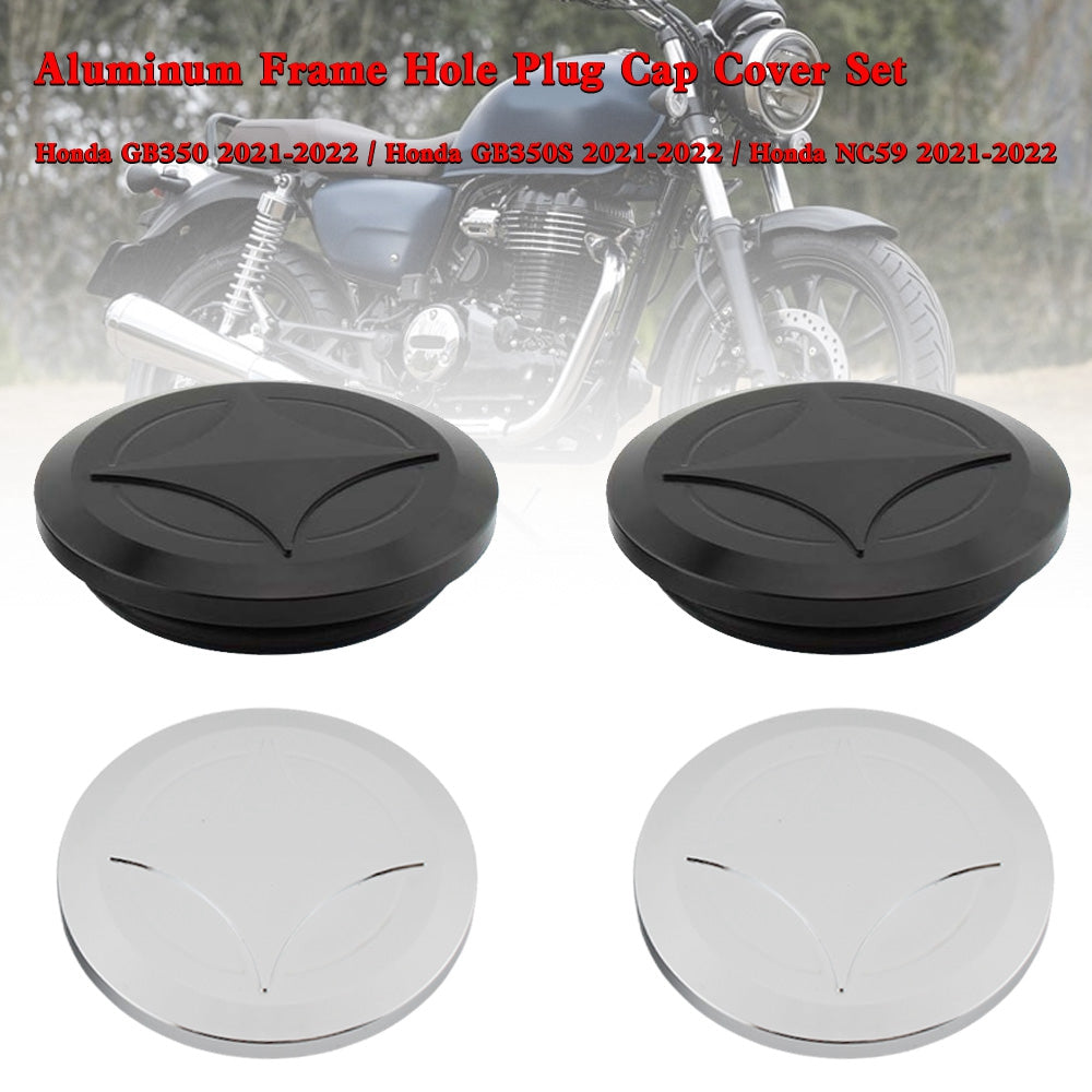 Aluminum Frame Hole Plug Cap Cover Set For Honda GB350 NC59 CB350 21-22 Generic