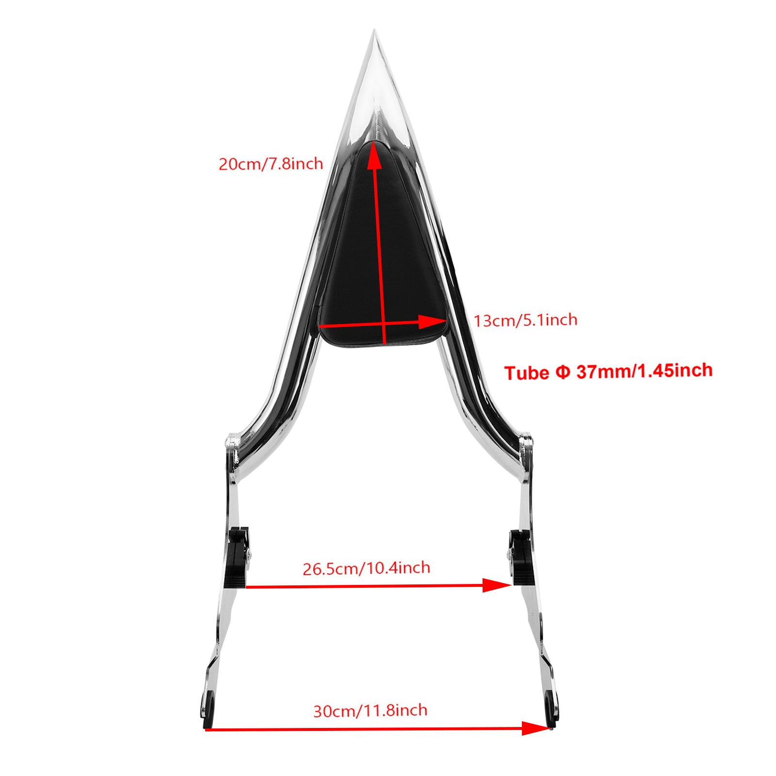 09-22 CVO Road Glide Street Road King Rückenlehne Sissy Bar