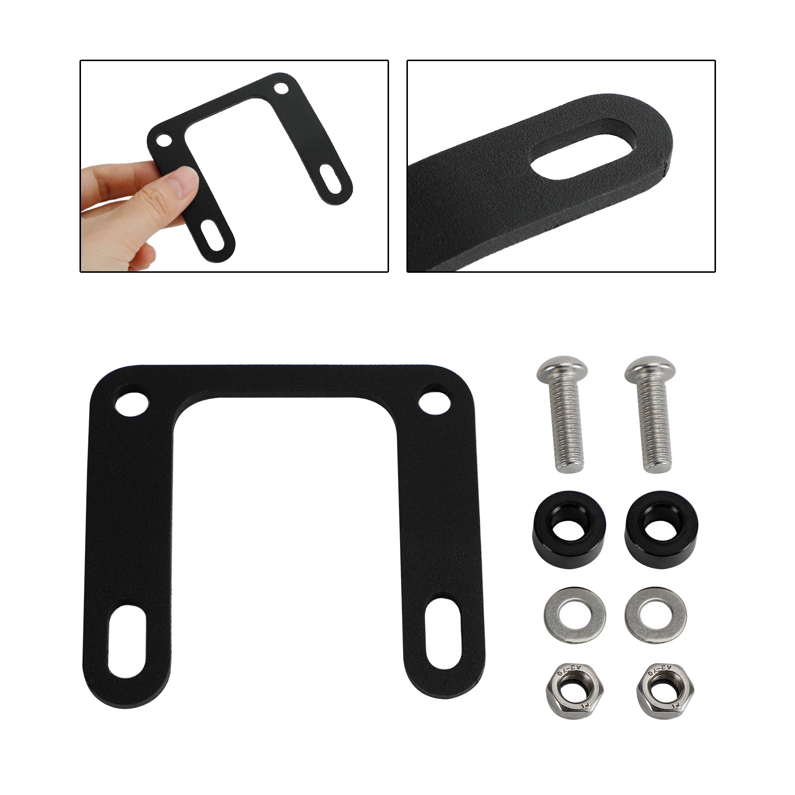 Side Speedometer Bracket Relocation Holder Black For Honda Rebel 1100 2021-2023