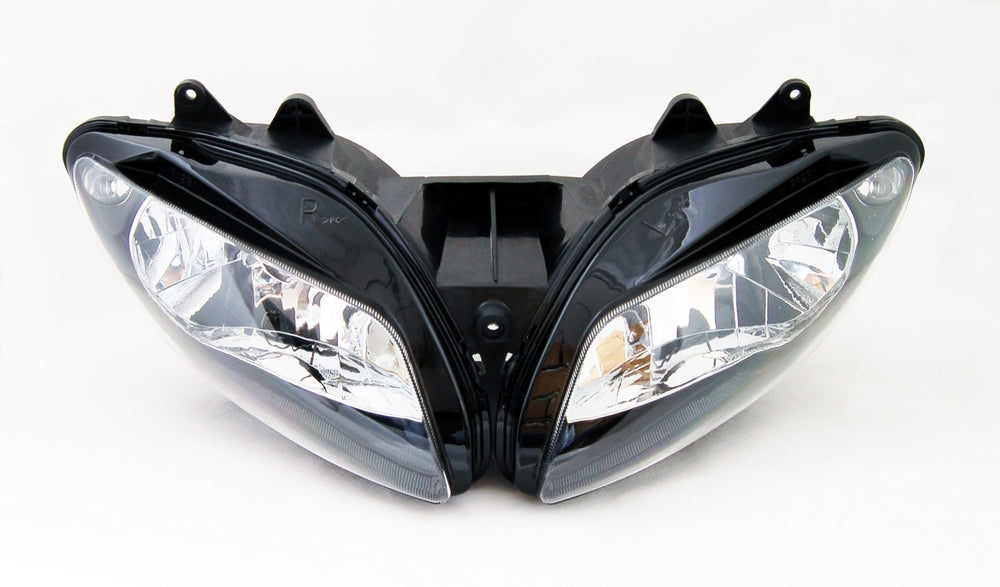 Frontscheinwerfer-Scheinwerferbaugruppe für Yamaha YZF 1000 R1 2002–2003, transparent, generisch