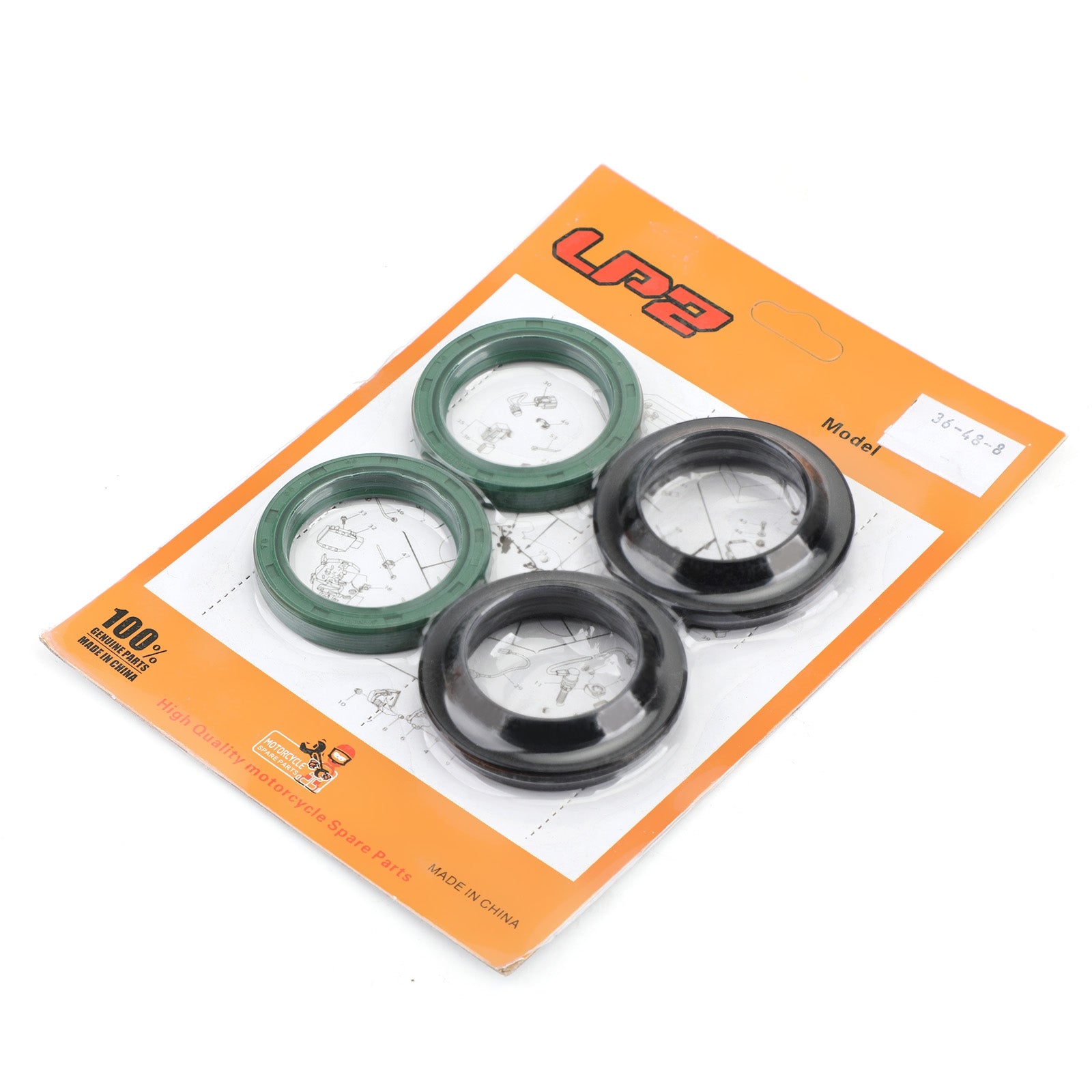 83-89 Kawasaki GT550G Fork Oil Seal Wiper Set