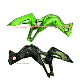 Motorcycle ABS Plastic Frame Guard Cover Trim for Kawasaki Z900 2020-2021