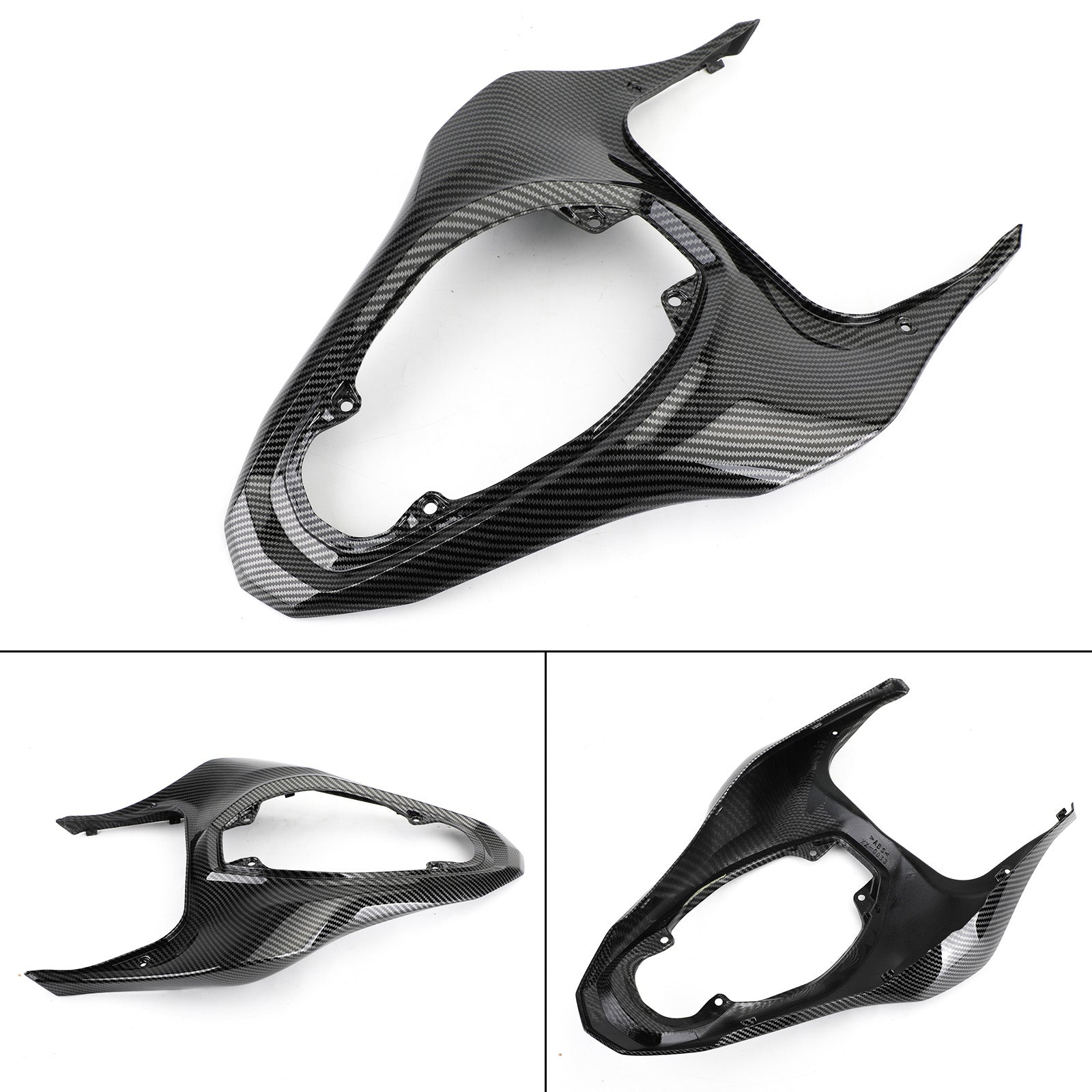 Motorcycle Rear Seat Fairing Cover Cowl Fit for Kawasaki Z900 2017-2019 Carbon