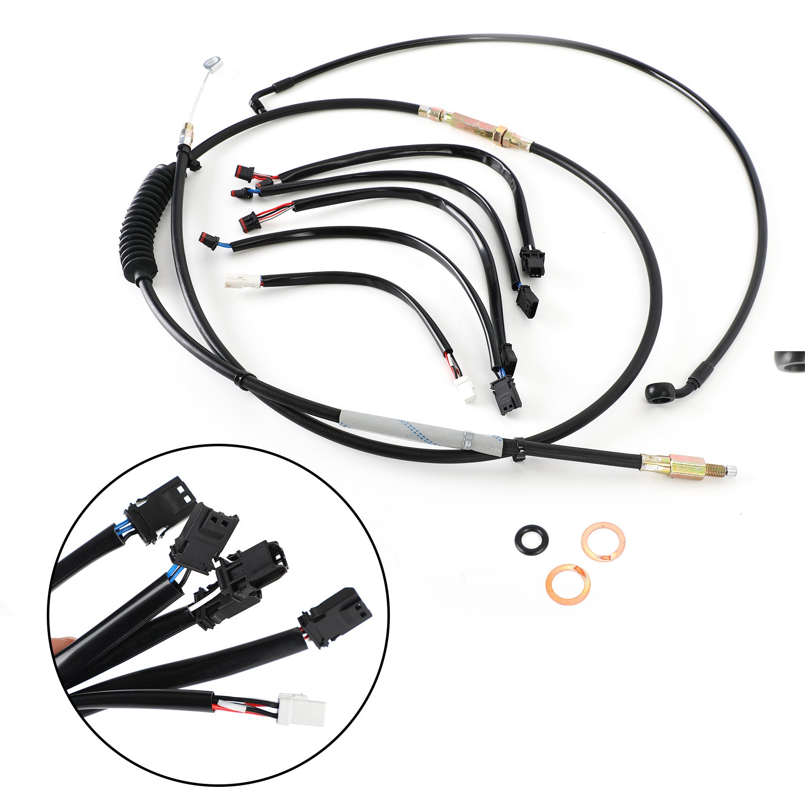 16" Handlebar Cable Kit Fit For Harley Low Rider S FXLRS 114 2020-2021 Generic