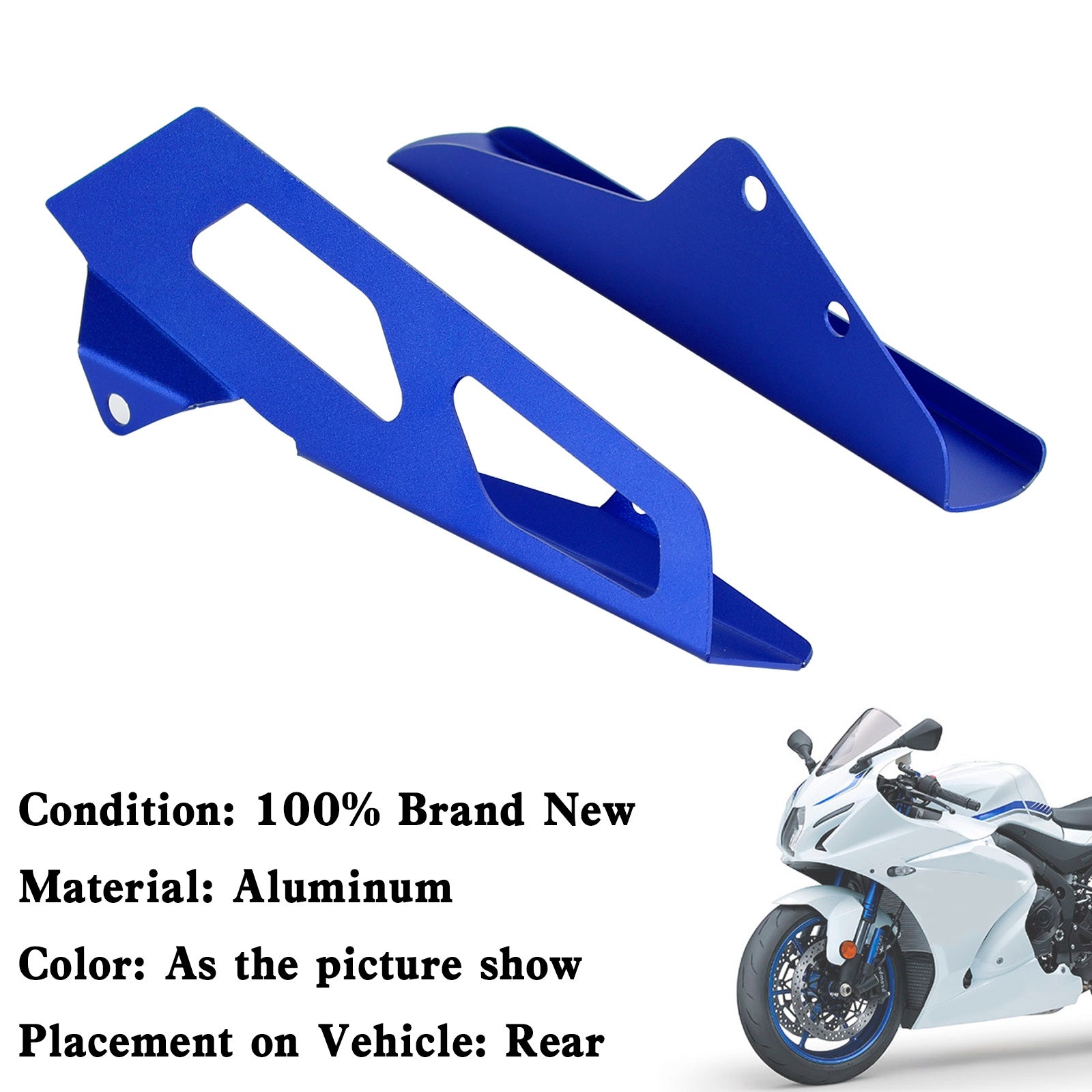 Hintere Kettenrad-Kettenschutzabdeckung für Suzuki GSX-R GSXR 1000 2005-2006 K5 Generic