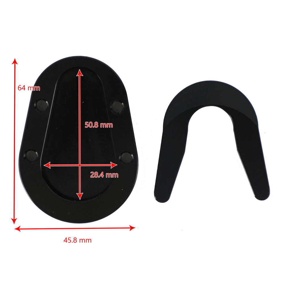 Kickstand Enlarge Plate Pad passend für Vespa Sprint 150 Primavera 150 2013-2020 Generic