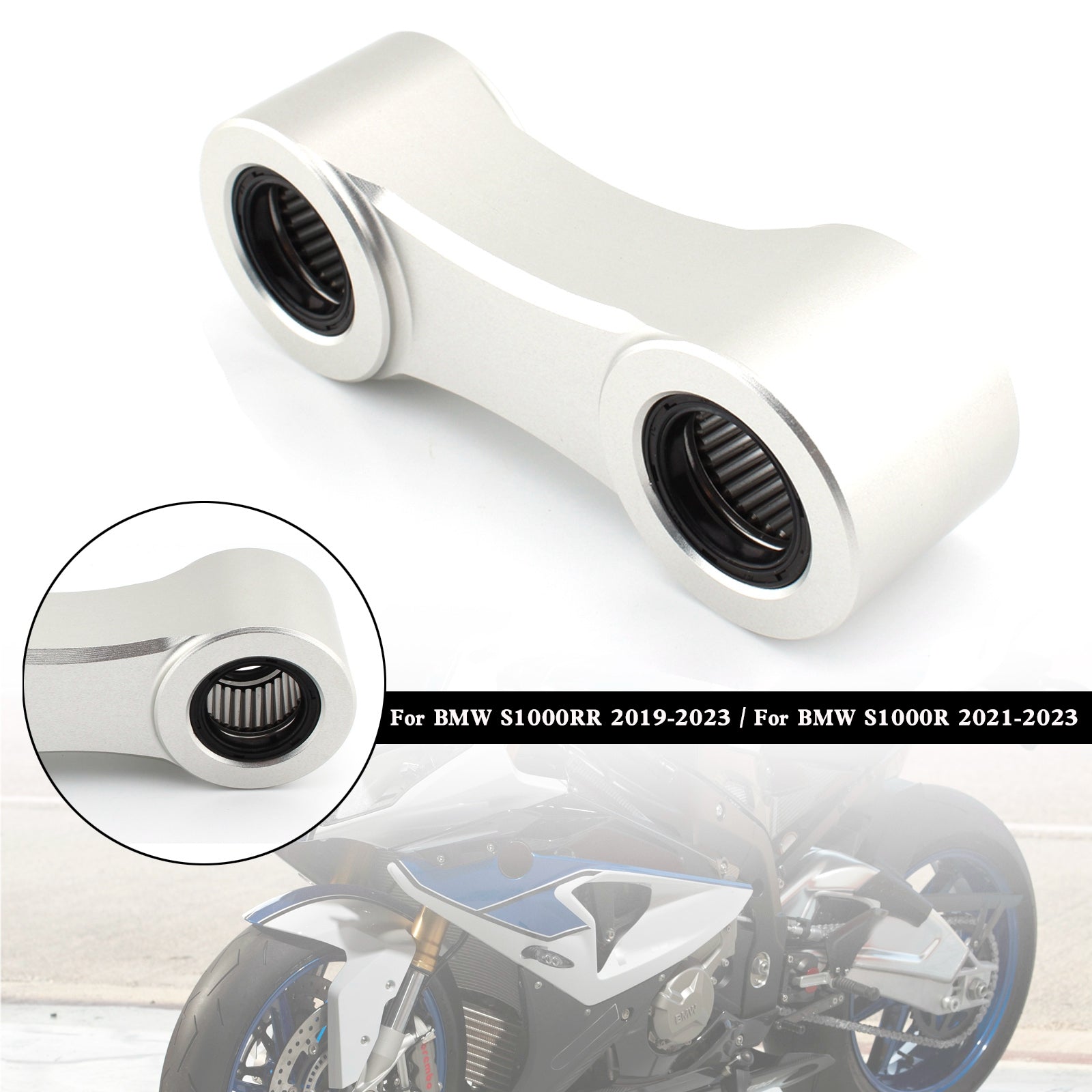 CNC-Aluminium-Drag-Race-Tieferlegungs-Link-Kit für BMW S1000RR S1000R 2019–2023