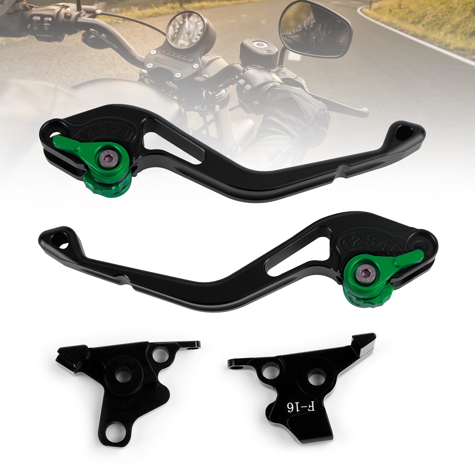 Nueva palanca de freno de embrague corta compatible con Yamaha FJR 1300 XJR 1300/Racer XT1200ZE