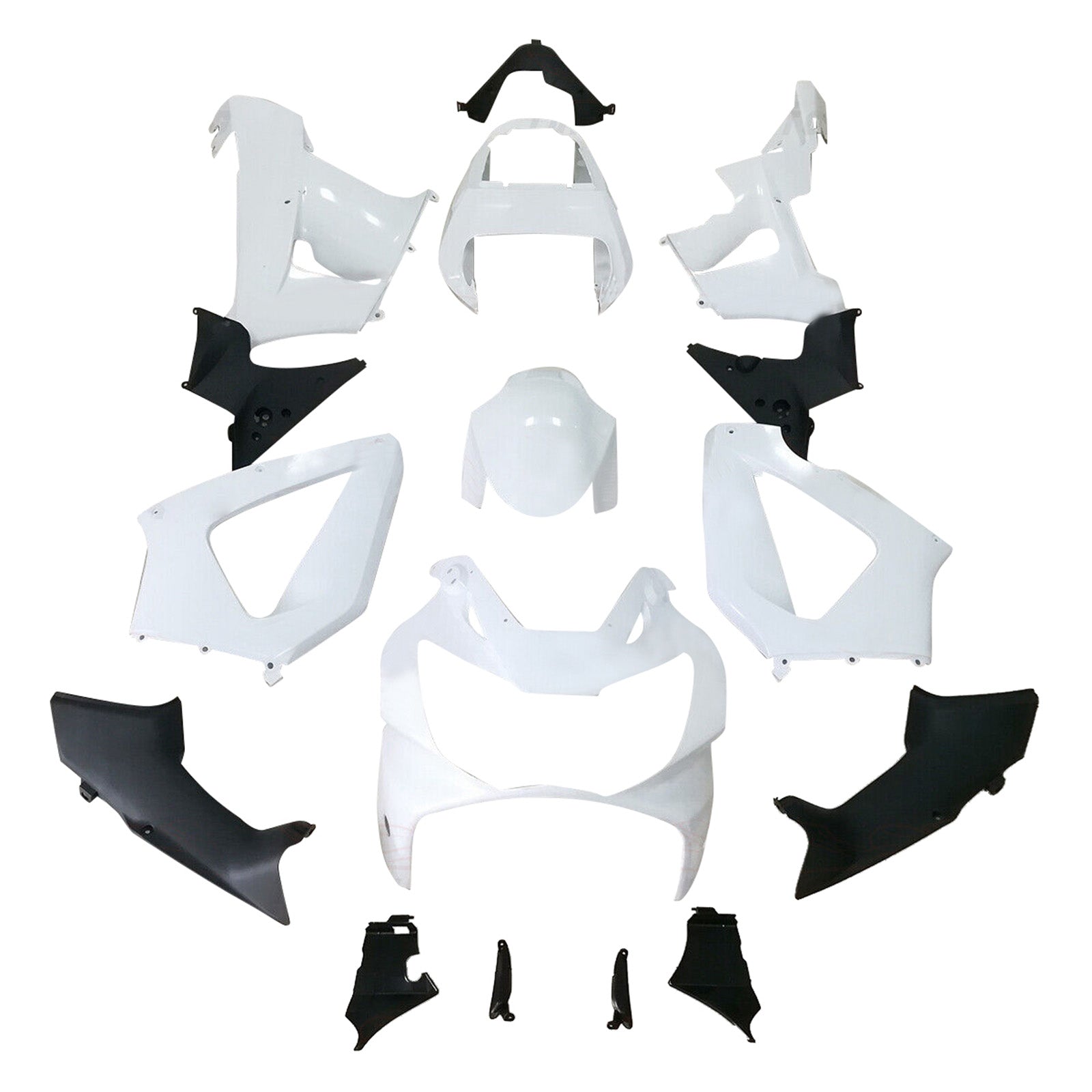 Amotopart Honda CBR929RR 2000-2001 Unpainted Fairing Kit