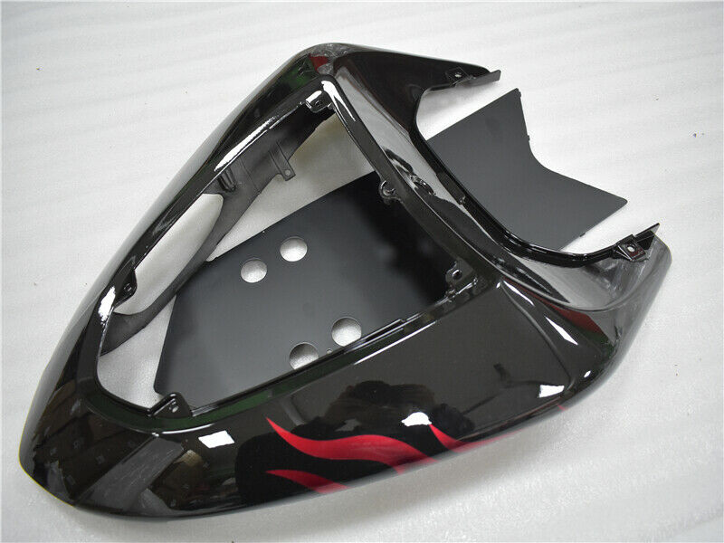 Amotopart Kawasaki ZX10R 2006 2007 Fairing Red Flame Kit