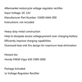 Voltage Regulator Rectifier For Honda FX650 Vigor 650 1999-2000