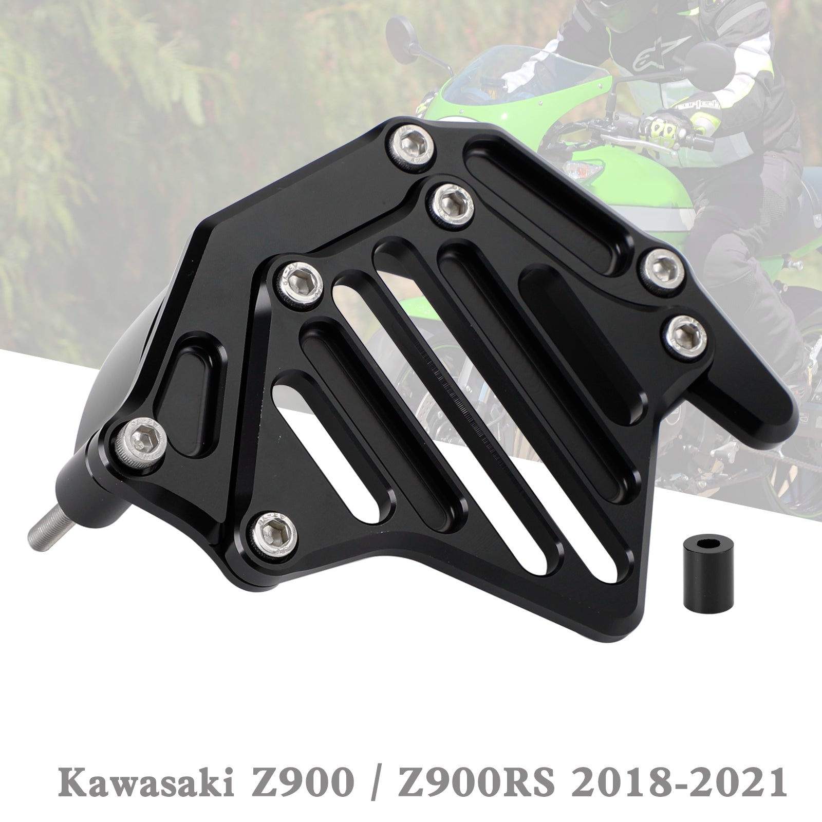 Garde-chaîne de couvercle de pignon avant pour Kawasaki Z900 Z900RS 2018 – 2021