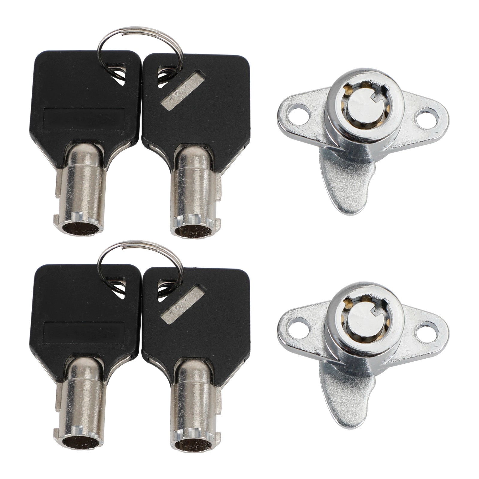 Saddlebag Lock Set 4 Keys For 93'-13' Touring Flh/T Street Electra Road Glide Generic