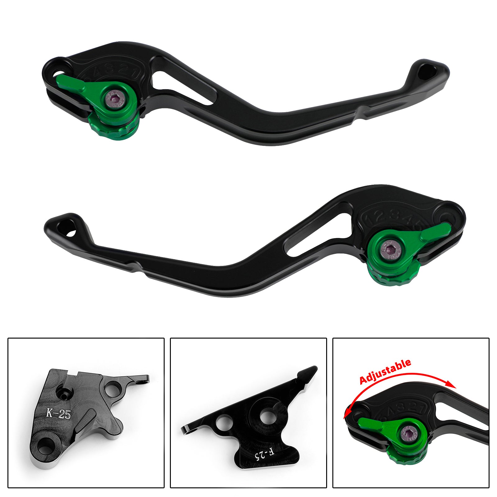 NEW Short Clutch Brake Lever fit for Kawasaki Ninja 250R 400 /Z300 Z250SL