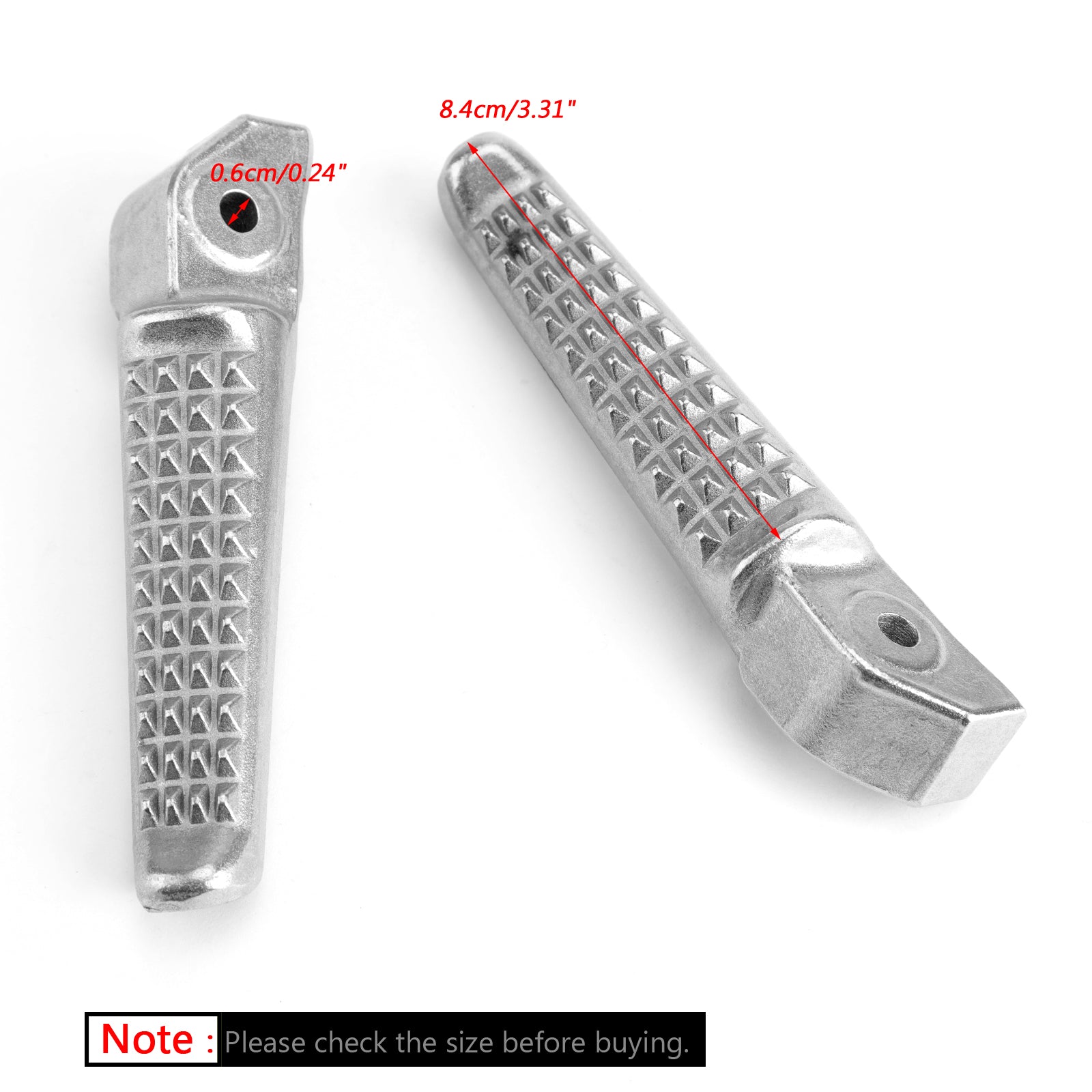 Hintere Fußrasten-Fußstütze für Honda CBR600F CBR900RR CBR929 CBR954 CB400 CB400SF