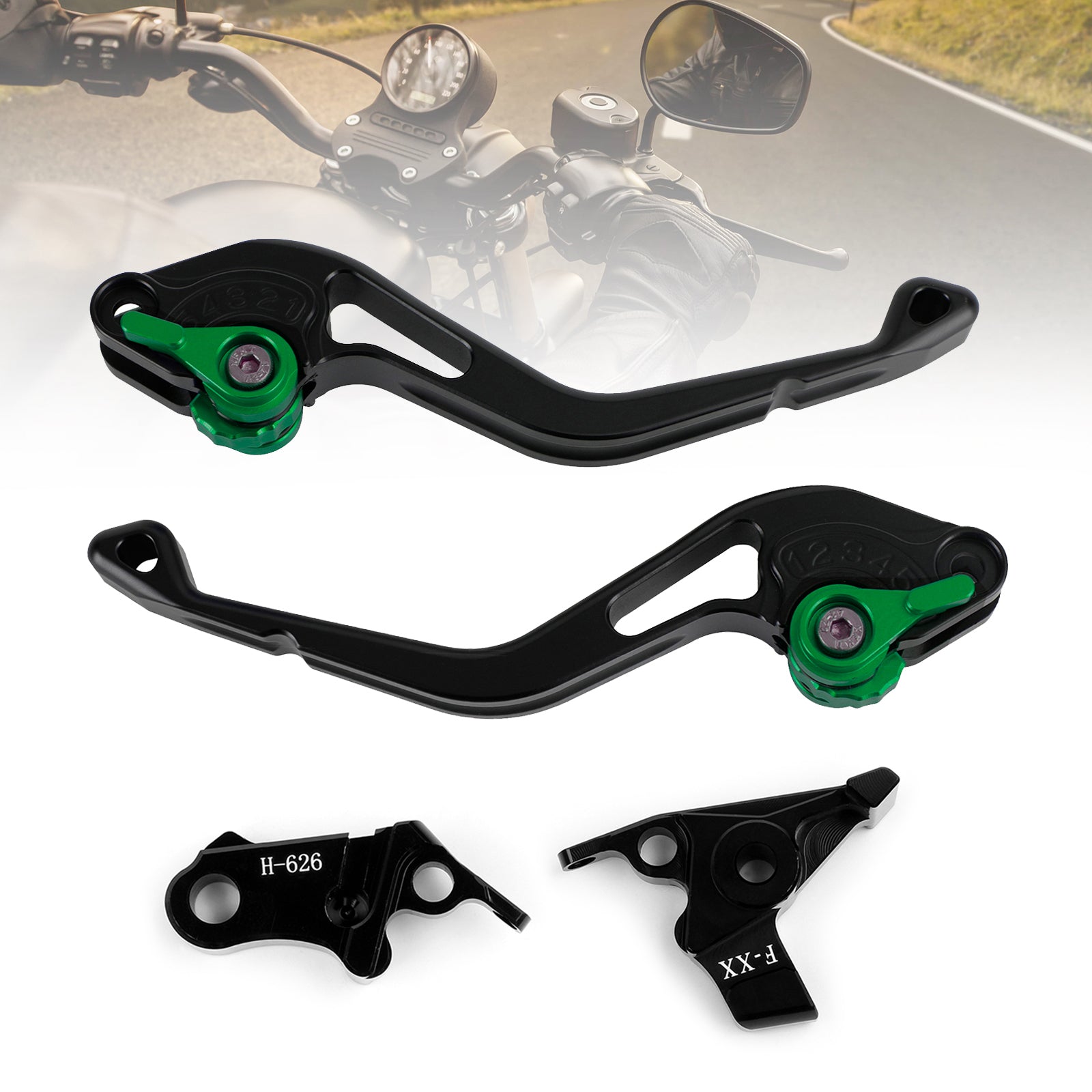 NUOVA leva freno frizione corta adatta per Honda X-11 1999-2002