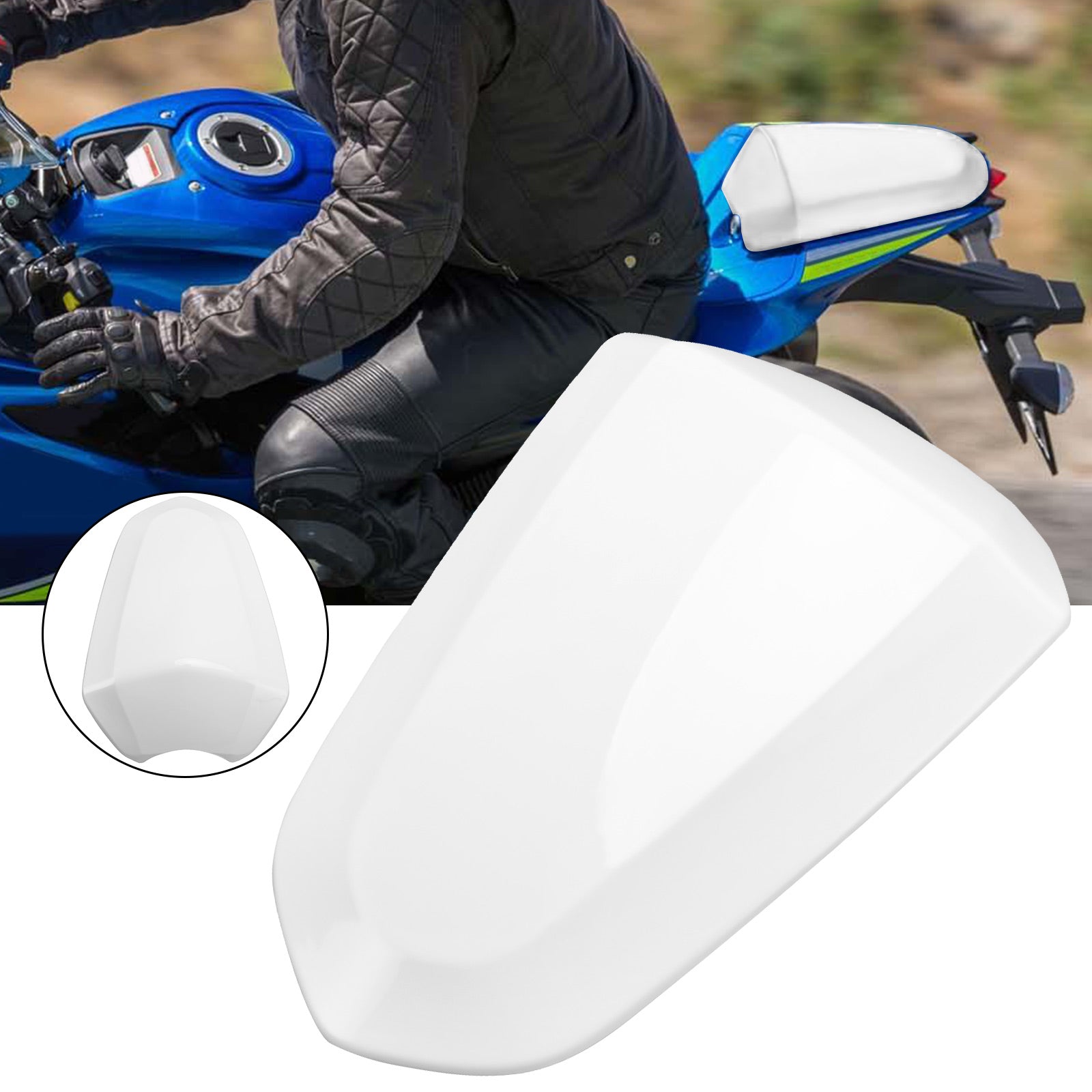 Motorcycle Rear Seat Fairing Cover Cowl fit for SUZUKI GSX-S/GSX-R 125 2017-2021 Generic