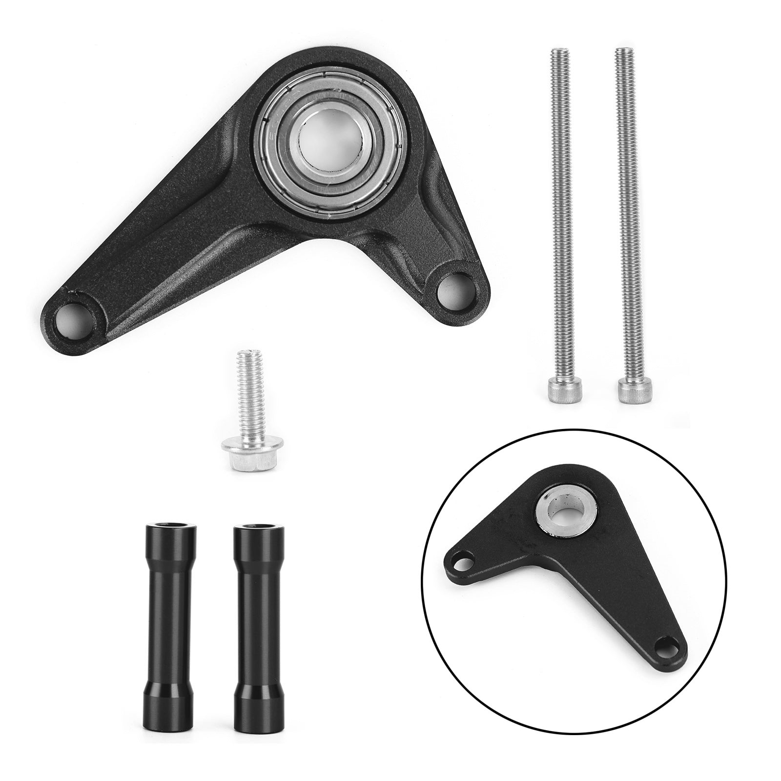 Shifting Gear Lever Shifter Stabilizer Aluminum For Honda Msx 125 Sf 20-21 Titanium Generic