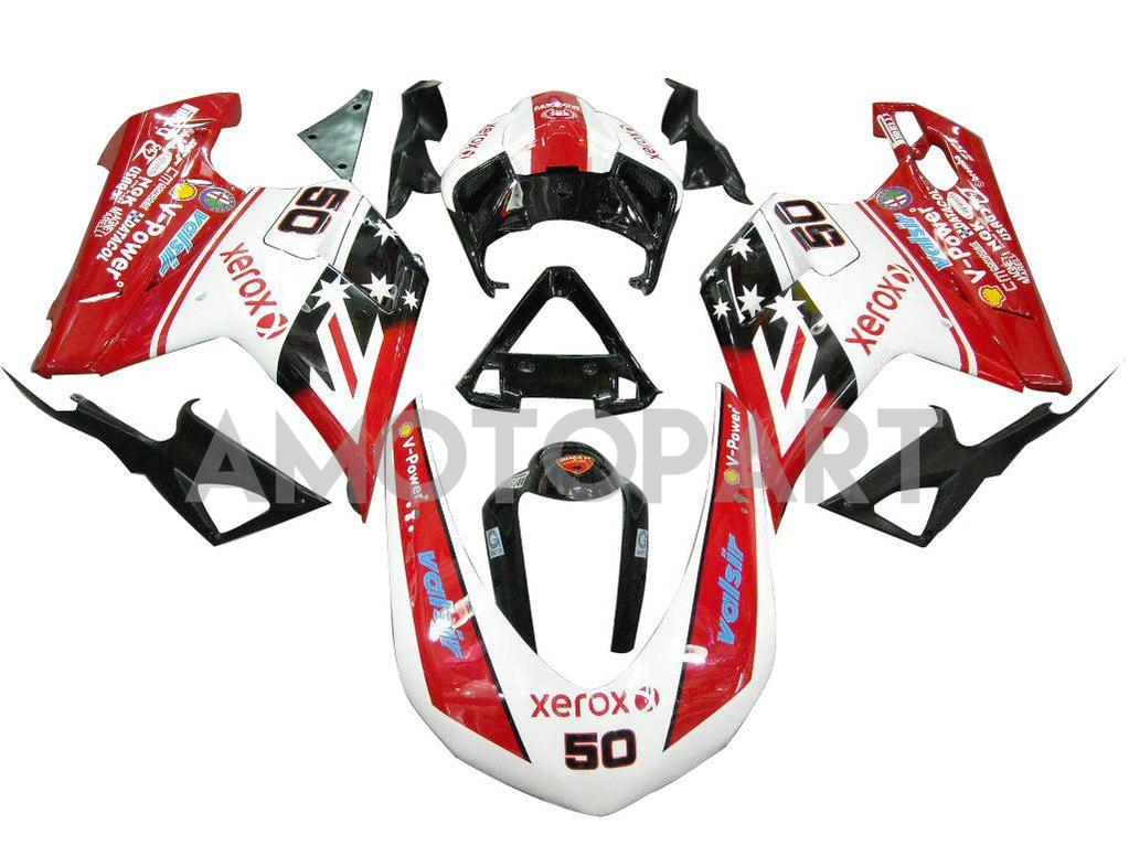 Generic Fit For Ducati 1098 1198 848 (2007-2011) Bodywork Fairing ABS Injection Mold 17 Style