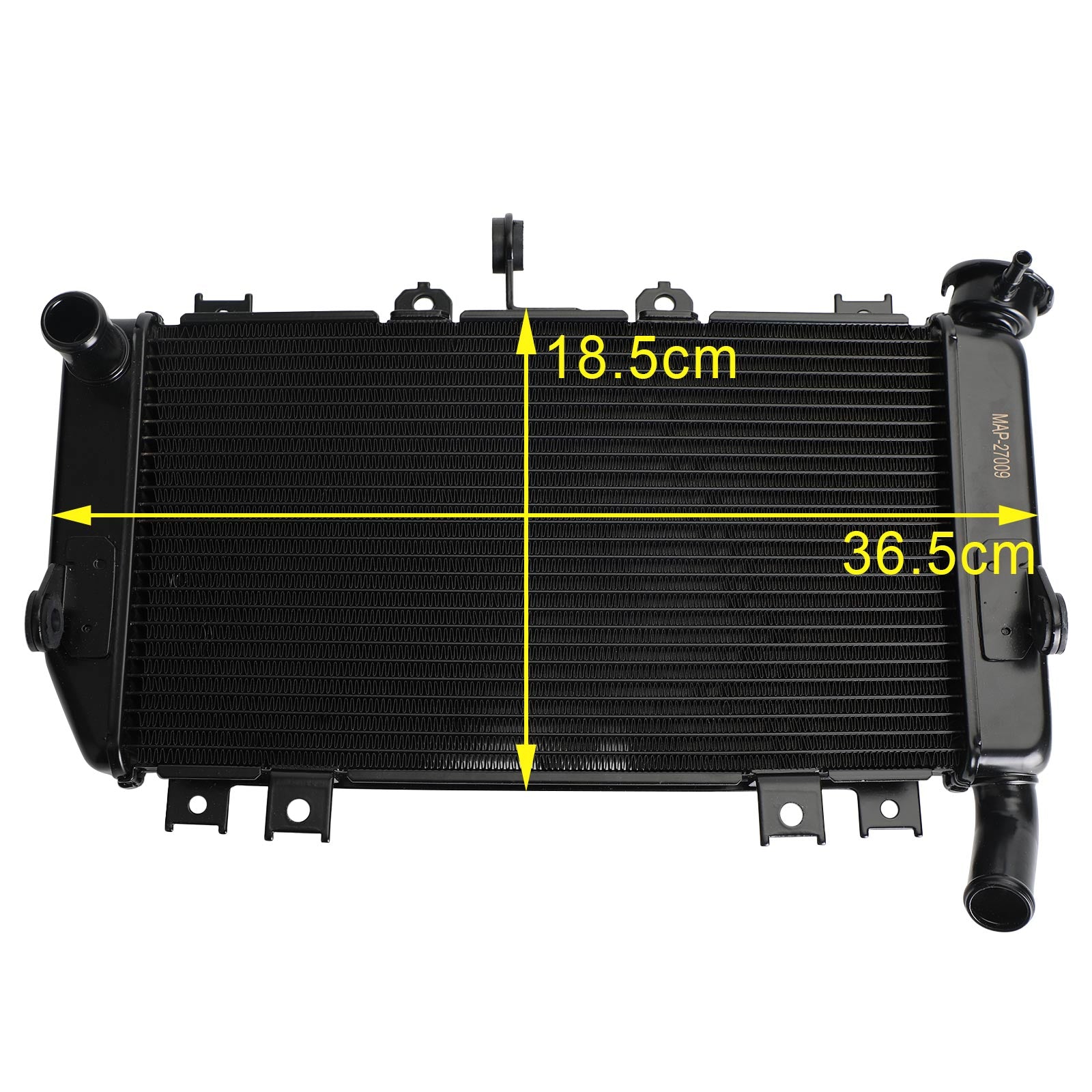 Aluminum Engine Cooling Cooler Radiator Fit for Kawasaki Ninja 400 2018-2021 Generic