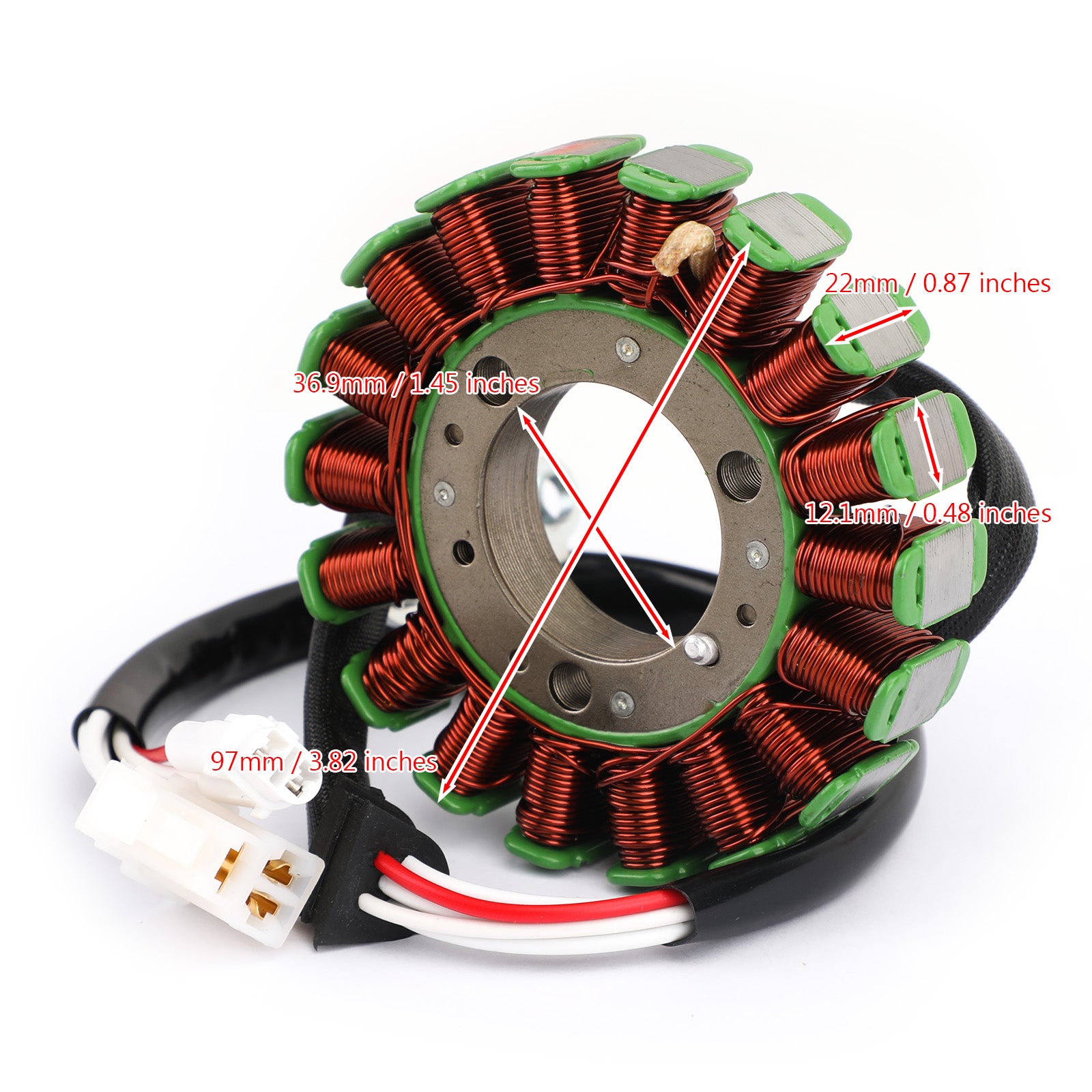 Alternator Magneto Stator Fit for Yamaha XT 250 Serow / XG 250 Tricker 2008-2018