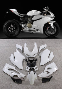 Generic Fit For Ducati 1199 (2012-2015) Bodywork Fairing ABS Injection Molding 5 Style