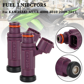 2PCS Fuel Injector EAT259 49033-2060 490332060 for KAWASAKI MULE 4000 4010 09-17 Generic