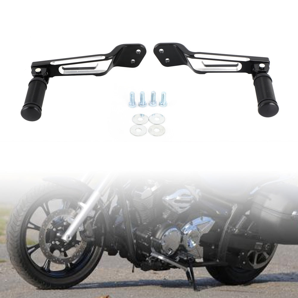 Pedane passeggero posteriori CNC per Yamaha Bolt XVS950 XVS950R-Spec 2014-2020 Generico