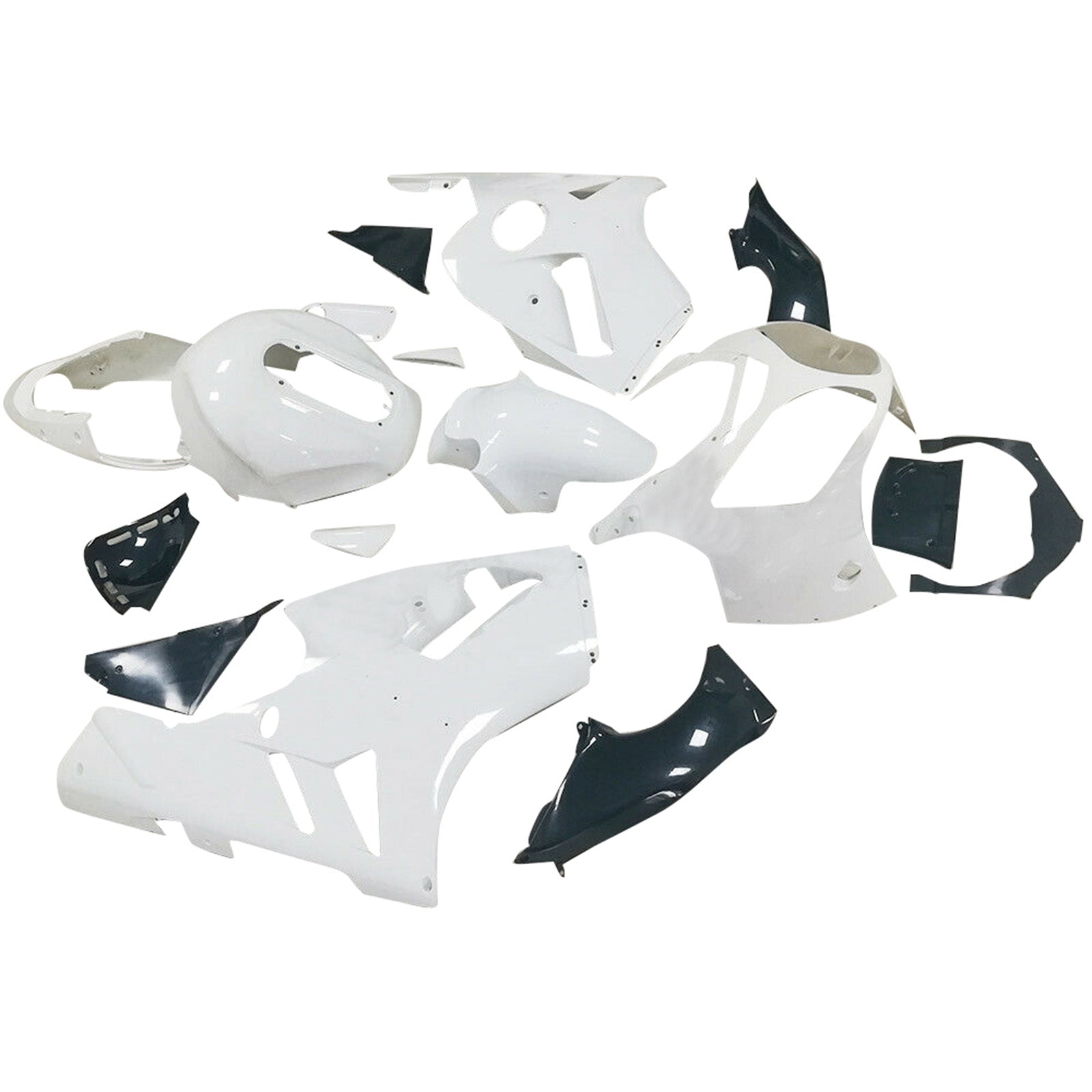 Amotopart Kawasaki ZX12R 2000-2001 Unpainted Fairing Kit