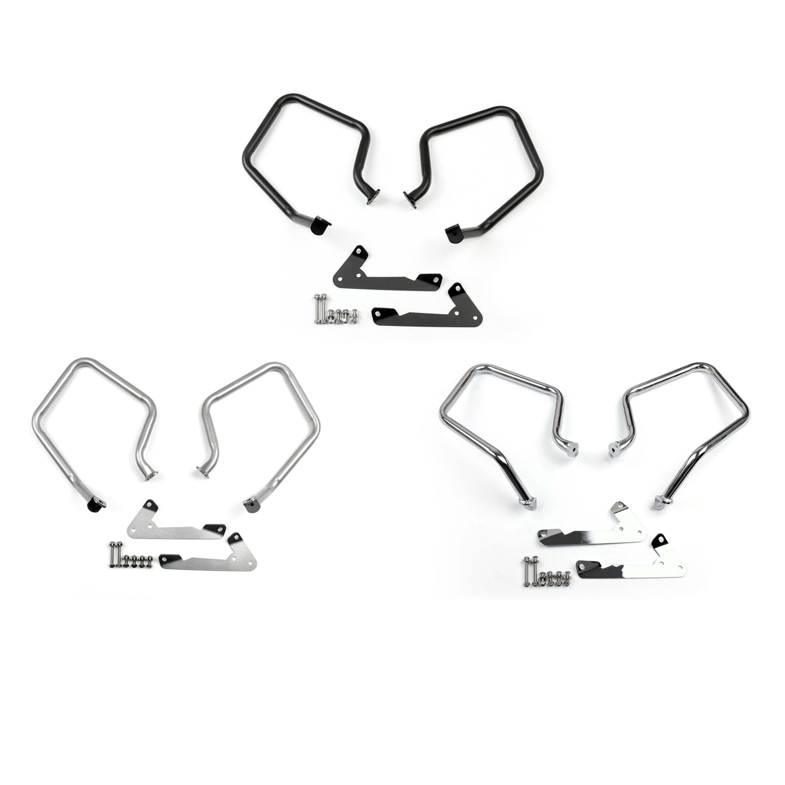 Rear Engine Guard Crash Bars For BMW R 1200 RT R1200RT 2014-2016 Black