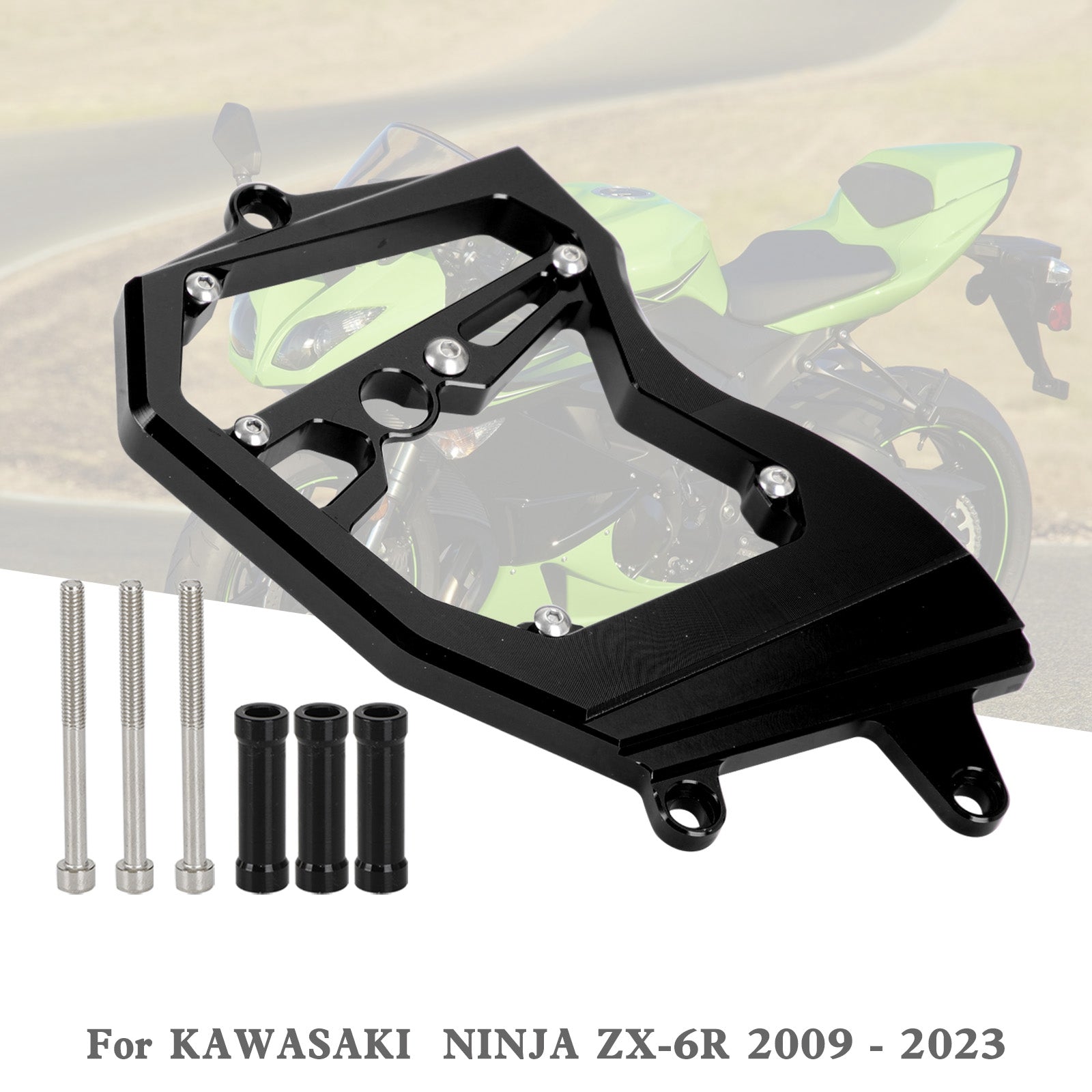 Front Sprocket Cover Chain Guard For KAWASAKI Ninja ZX-6R ZX6R 2009-2023