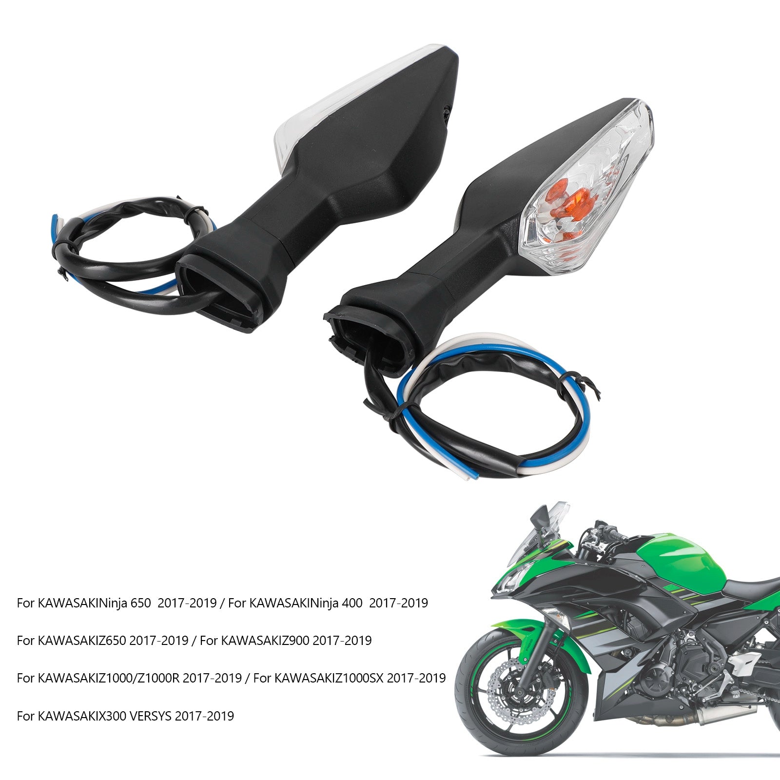 Indicatore di direzione della lampada per Kawasaki Ninja Z400 Z650 Z900 Z1000 Z1000SX