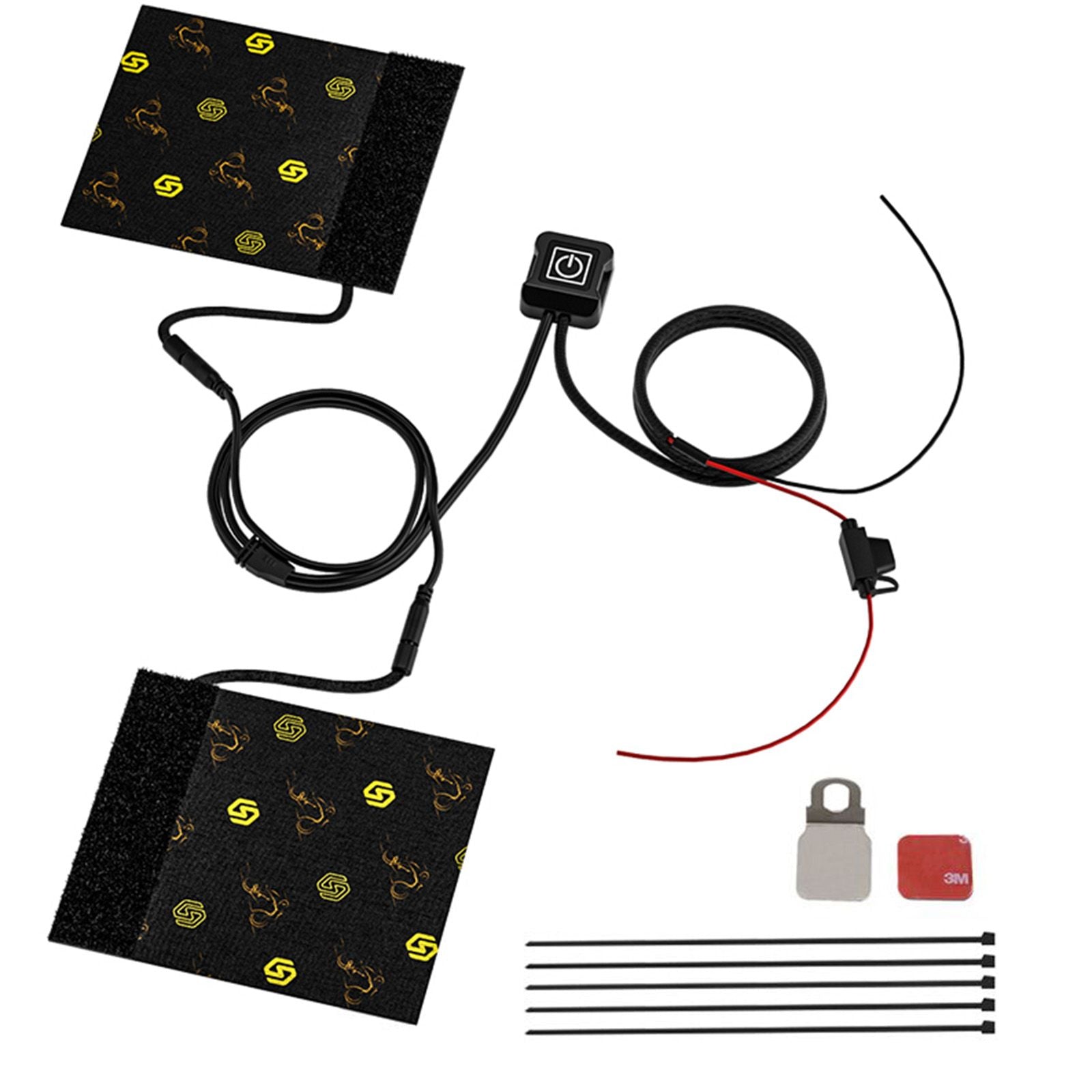 Scaldabarre termorestringenti per manubrio riscaldato universale 12V per moto generico