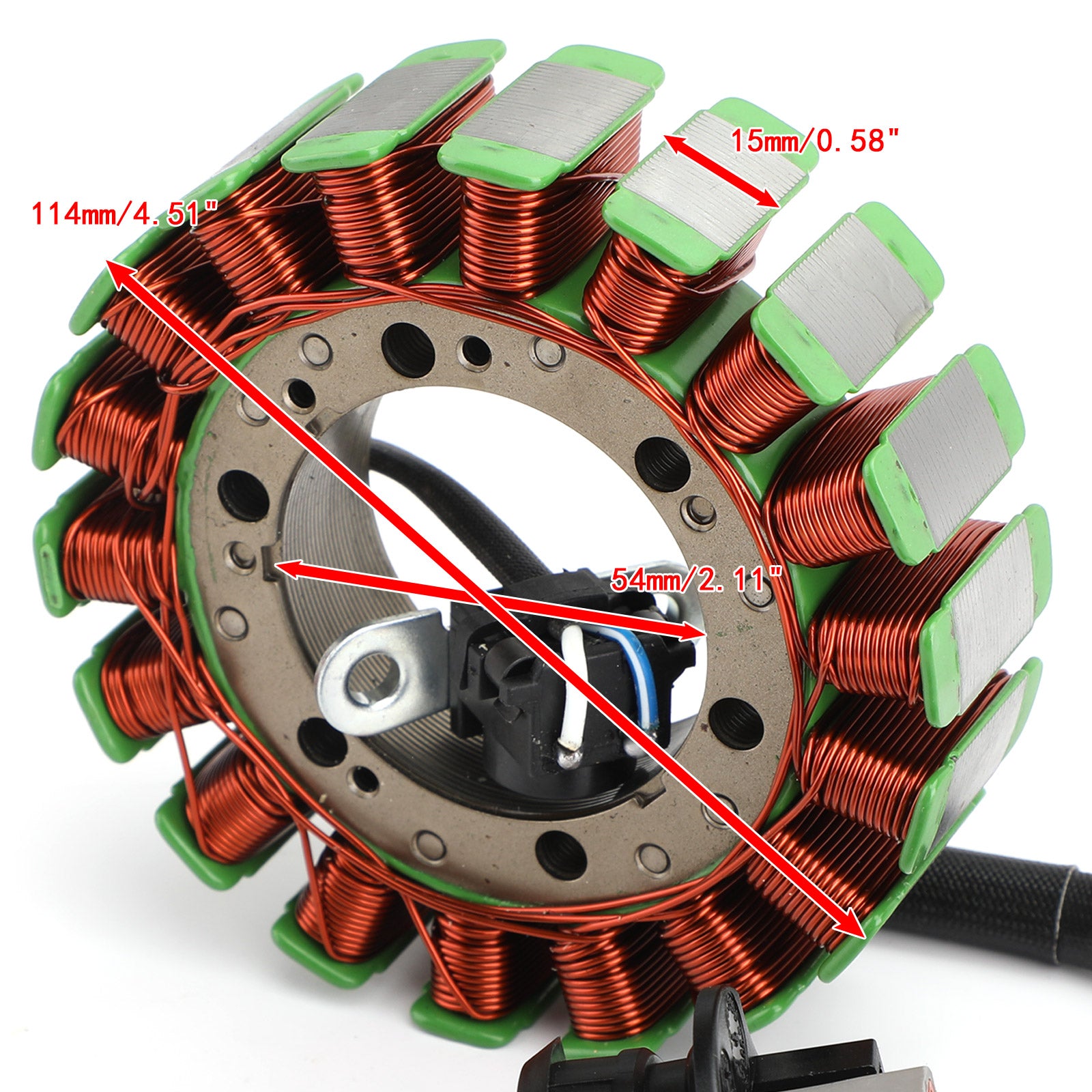 Statore alternatore per Can-Am Traxter 500 650 99-05 MAX 500 650 03-05 420296321 Spedizione Fedex Express generica