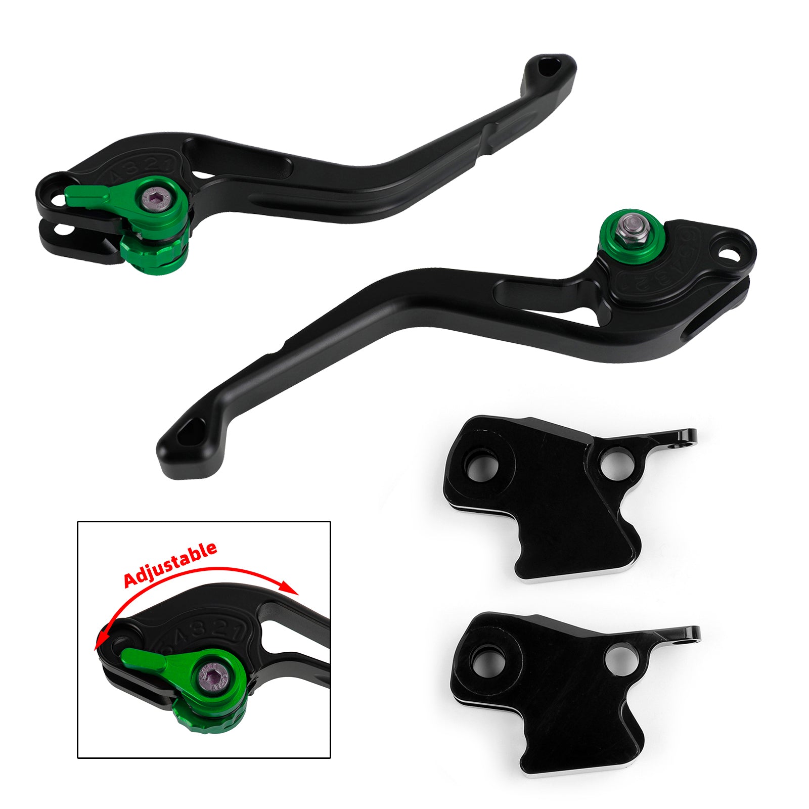 Nouveau levier de frein d'embrayage court adapté pour BMW K1200R R1200R R1200GS R1200ST HP2