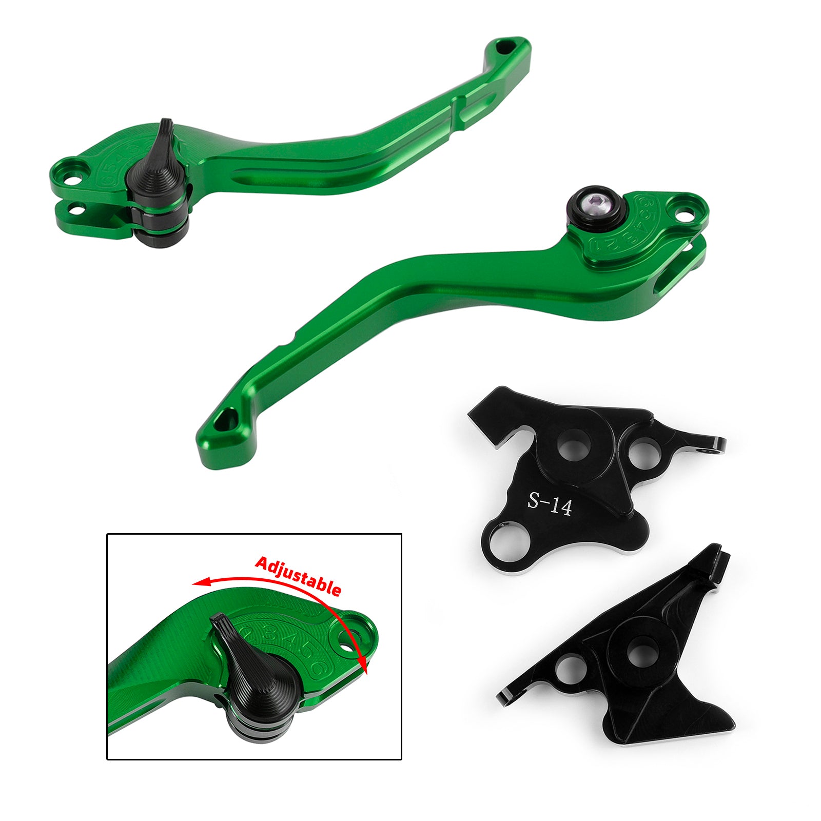 CNC Short Clutch Brake Lever fit for Suzuki HAYABUSA/GSXR1300 2008-2017