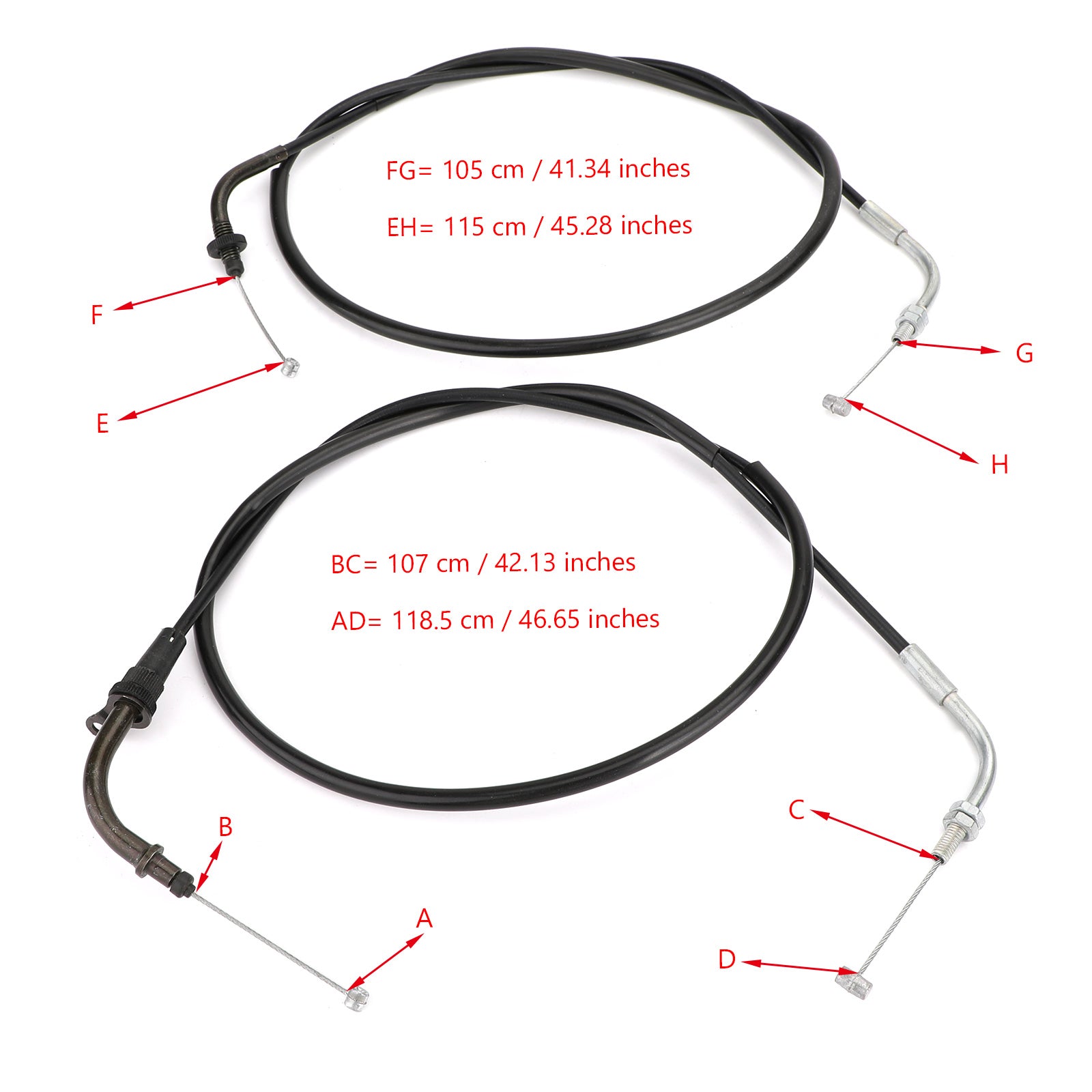 Cavo acceleratore 5PB-26311-10 Per Yamaha V-Star 1100 XVS1100 1999-2011 Generico