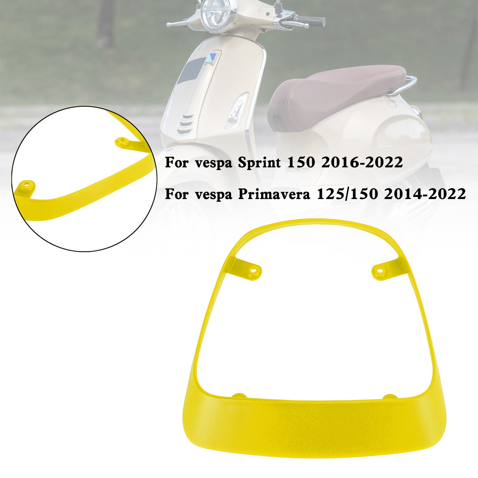 Rücklichtabdeckung, hinterer Lampenschutz für Sprint Primavera 125/150 2014–2022