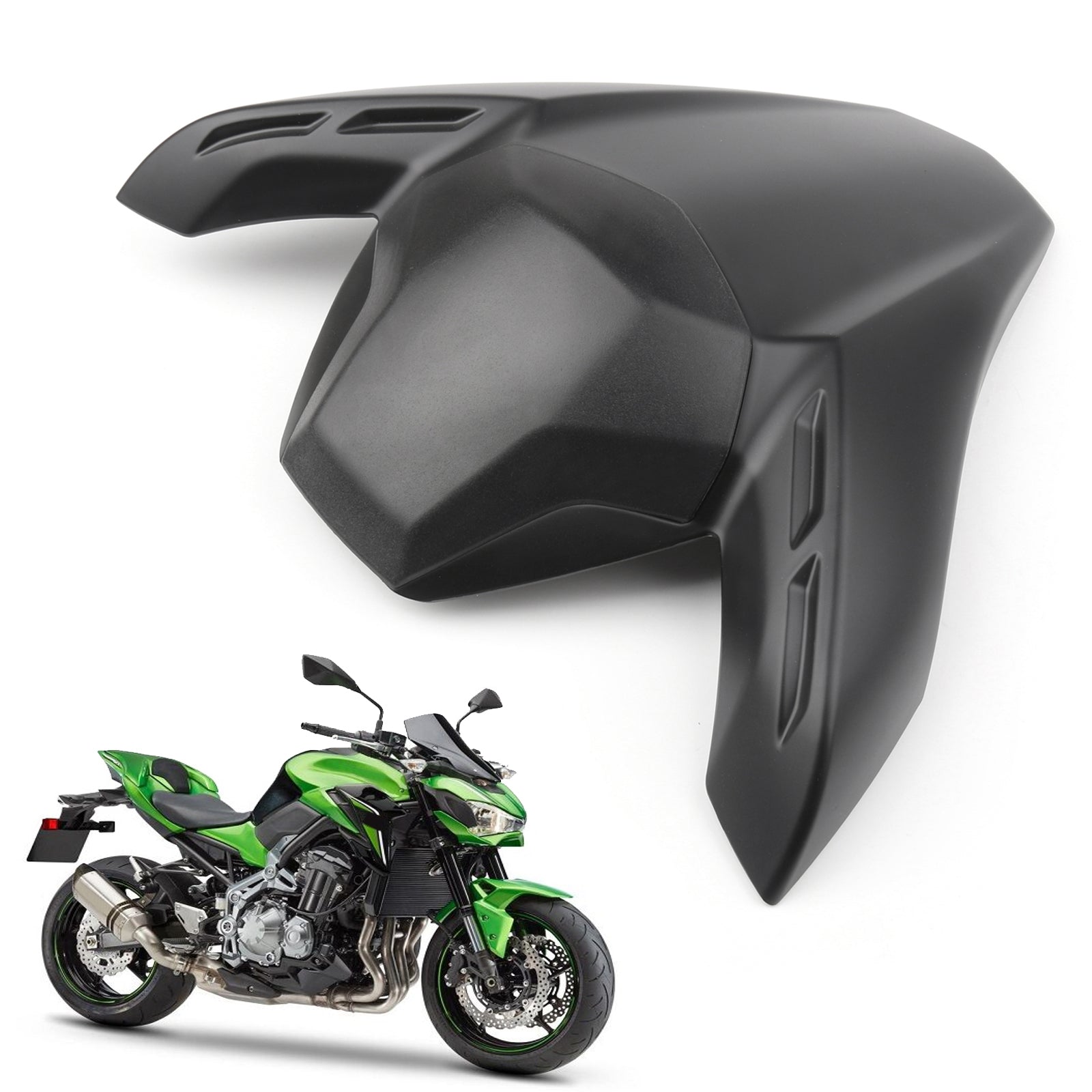 ABS Rear Seat Fairing Cover Cowl for Kawasaki Z900 Z ABS 2017-2019 MBlack