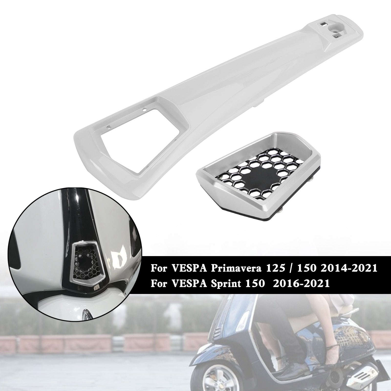 Steering Horn Cover fairing For VESPA Sprint Primavera 125/150 2014-2021