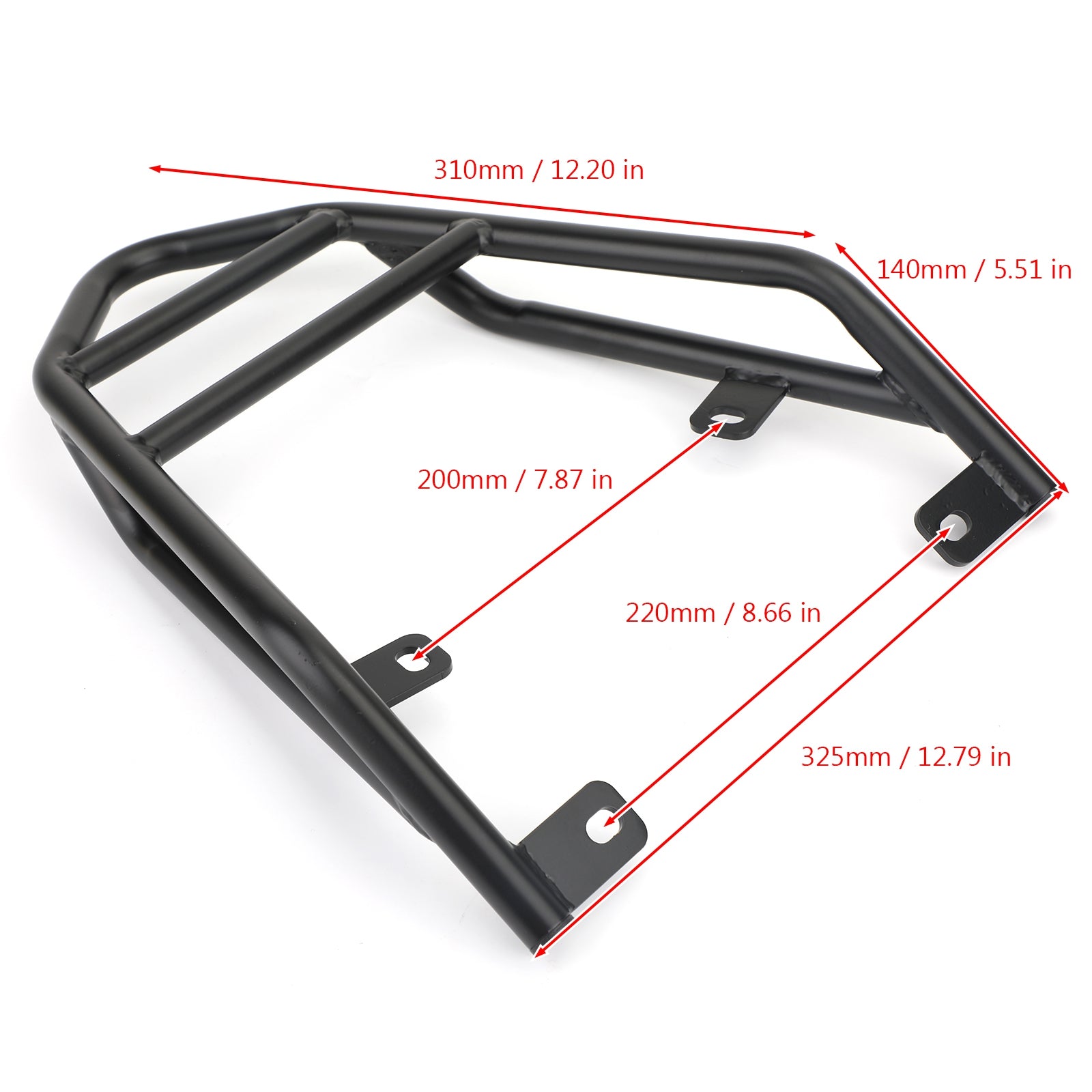 Rear Carrier Luggage Rack Fit for Ducati Scrambler 400 803 Sixty2 2016-2019