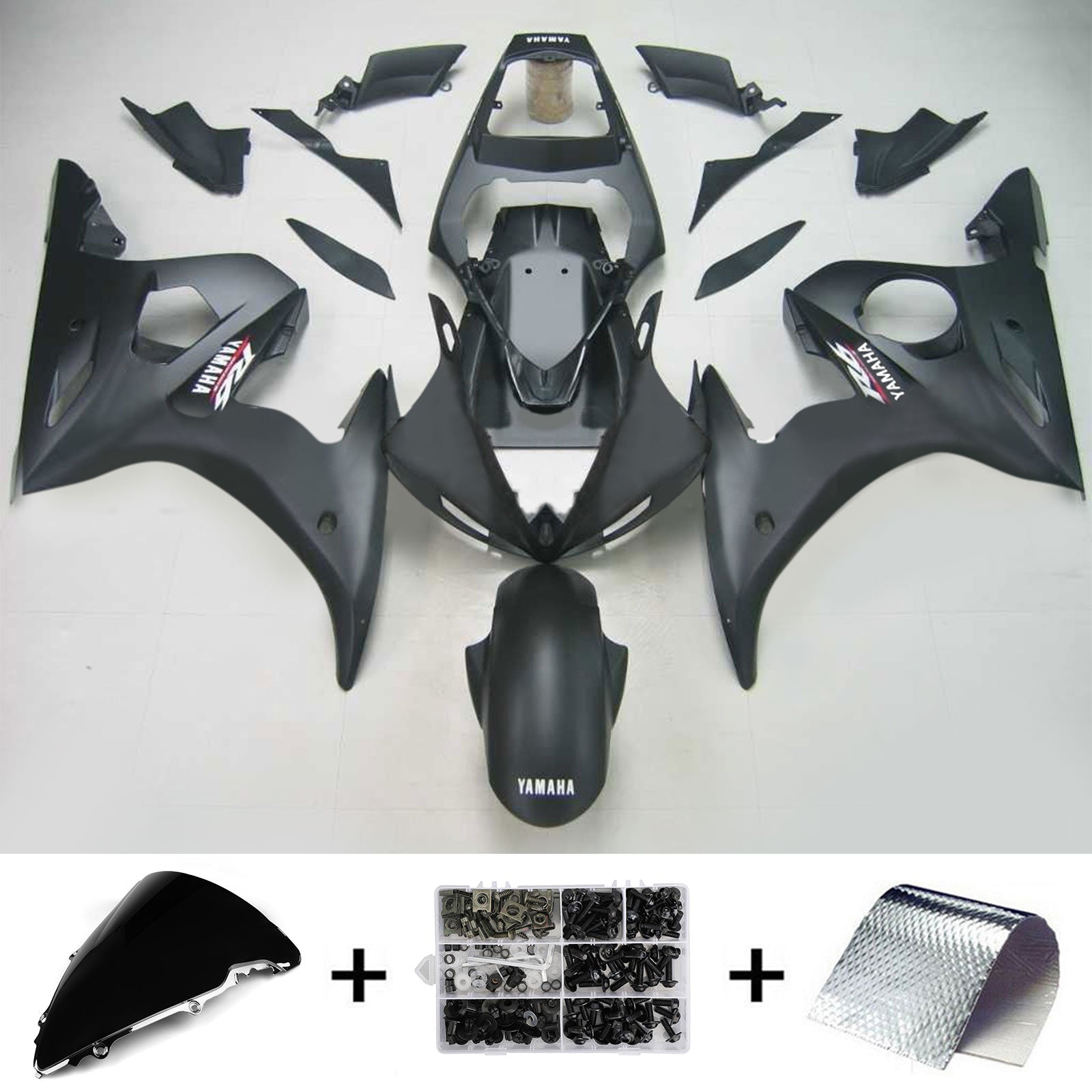 Injection Fairing Kit Bodywork Plastic ABS fit For Yamaha 2003-2004 YZF 600 R6 & 2006-2009 YZF R6S