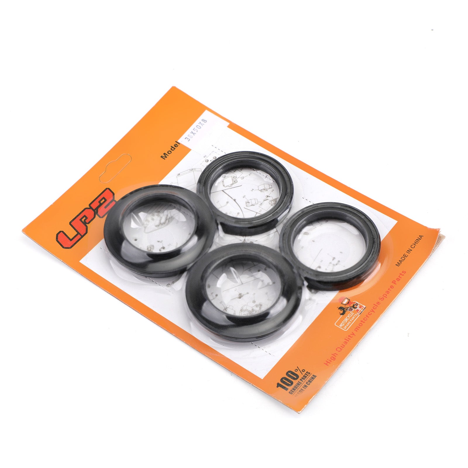 Fork Oil Dust Seal Kit for Kawasaki GPX GPZ ZN KZ 92049-1178,92093-1162 Generic