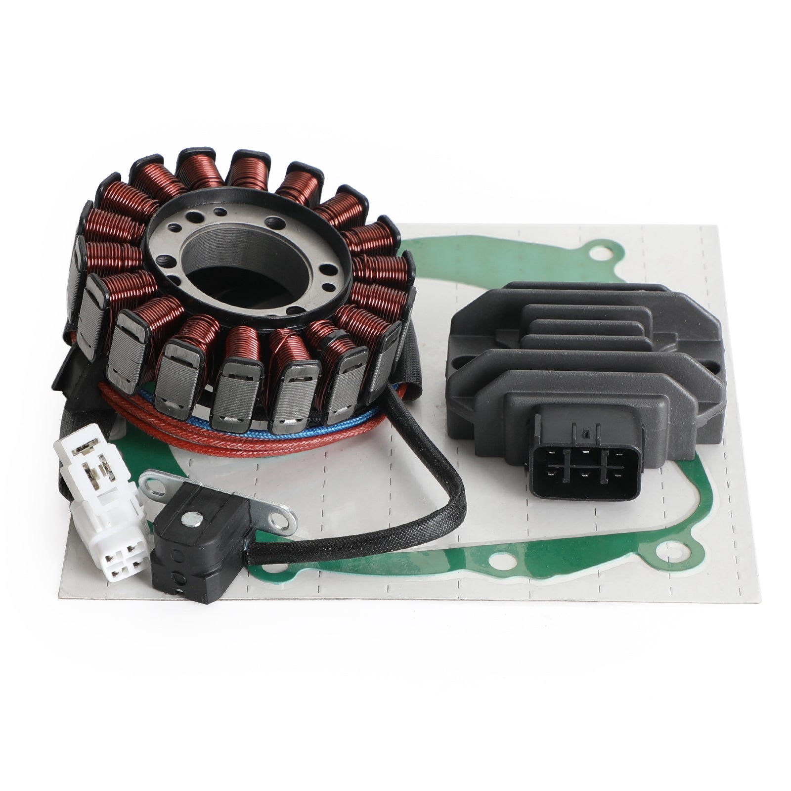 Stator magnéto + redresseur de tension + joint pour Suzuki LTZ400 Quadsport Z400 03-08 générique Fedex