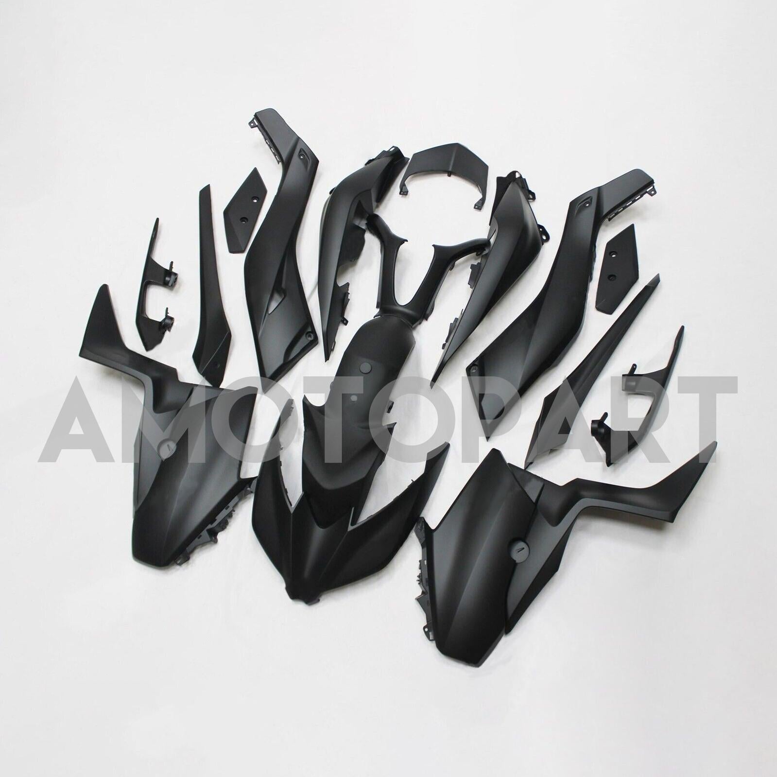 Amotopart 2017-2021 Yamaha XMAX300 Fairing Matte Black Kit