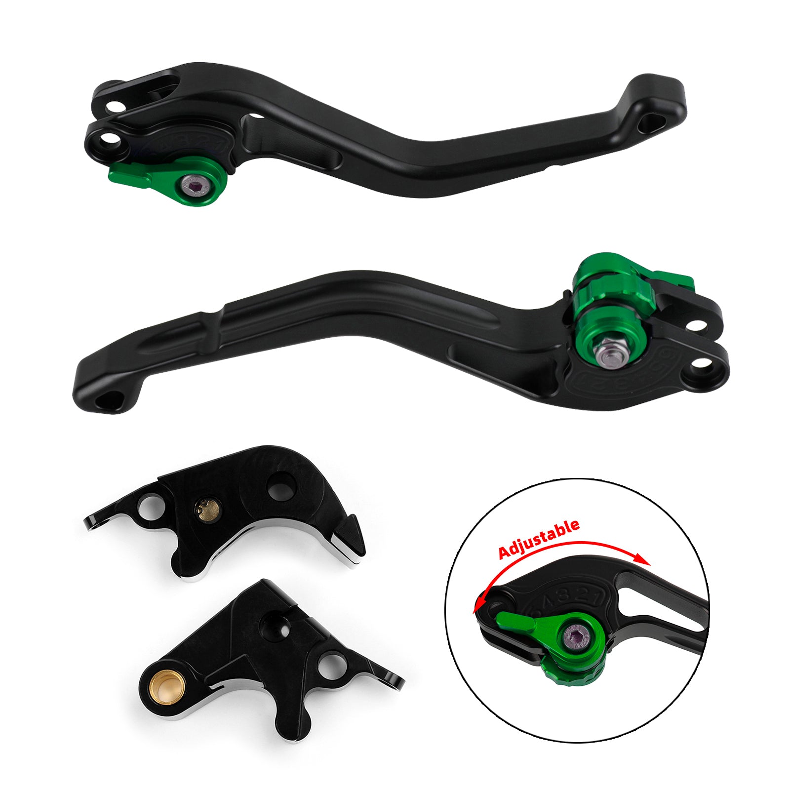 NEW Short Clutch Brake Lever fit for Suzuki GSXR600 750 06-10 GSXR1000 05-06