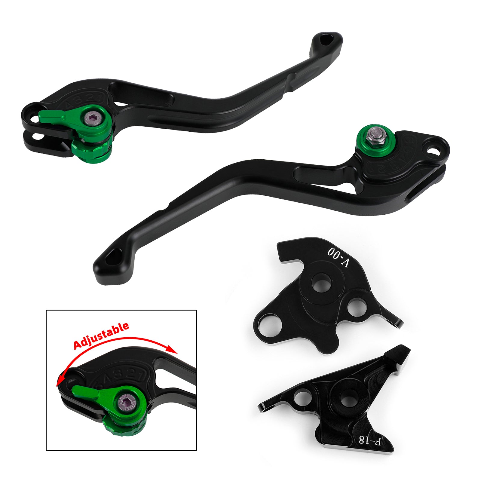 NUOVA leva freno frizione corta adatta per Honda VFR750 VFR800/F VTR1000F CBF1000