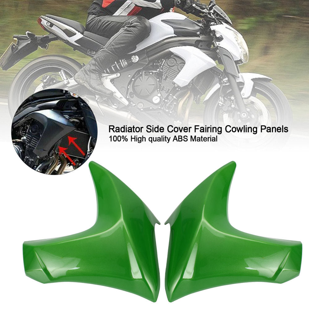 Radiator Side Cover Fairing Cowling Panels for Kawasaki ER6N 2012-2016 Generic