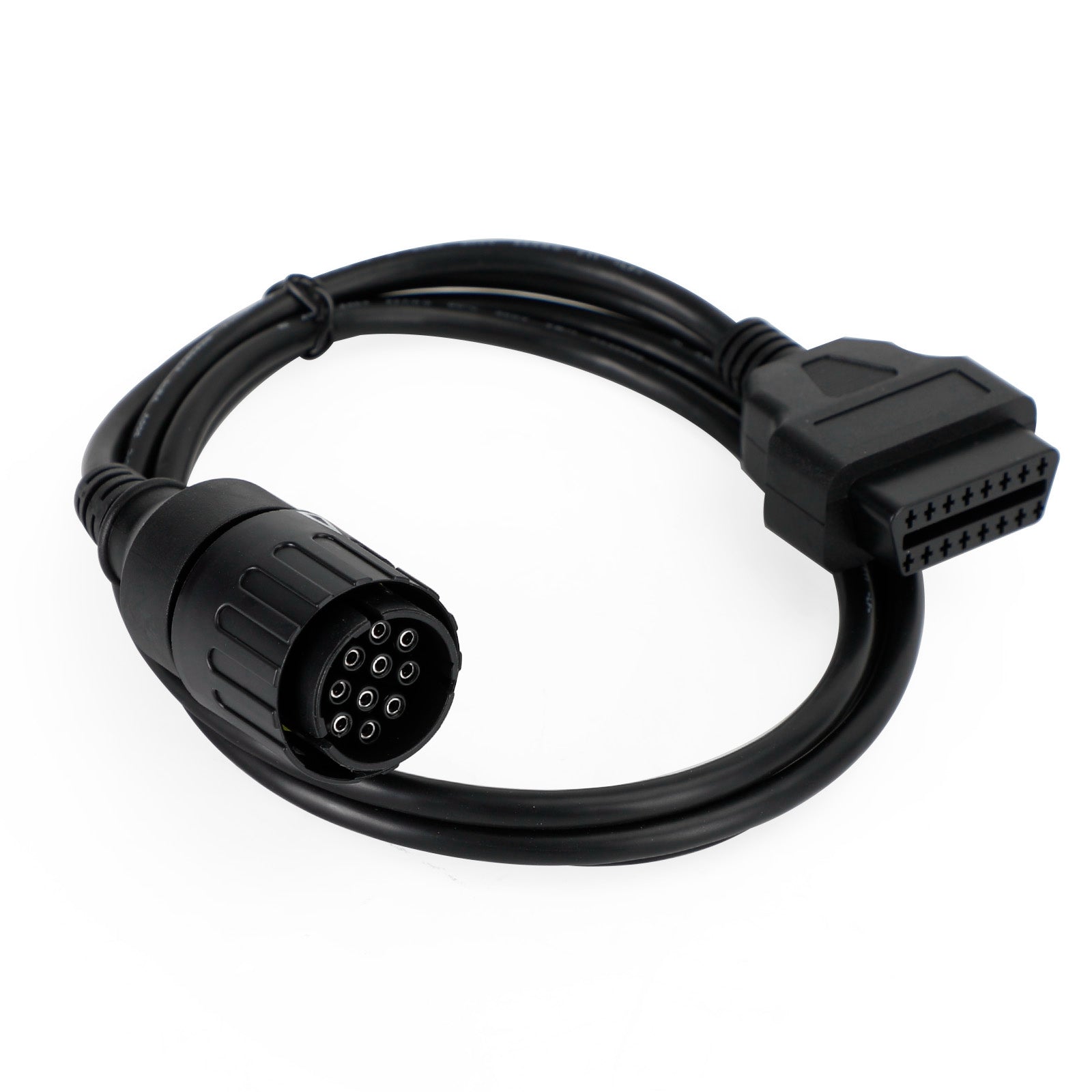 Conector de Cable OBD2 para motocicleta, 10 pines a 16 pines, Cable de escáner de diagnóstico genérico